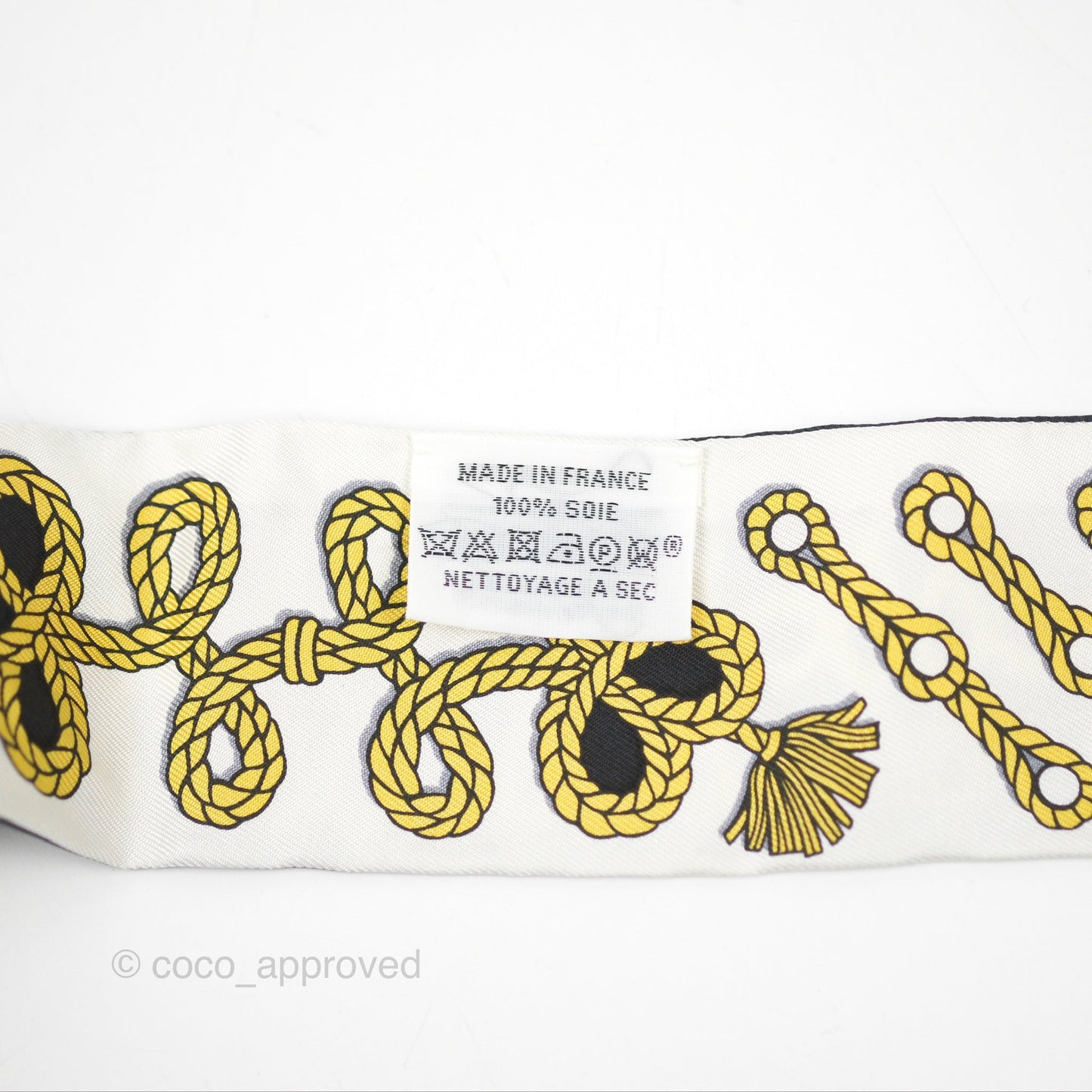 Hermès Galons et Brandebourgs Silk Twilly