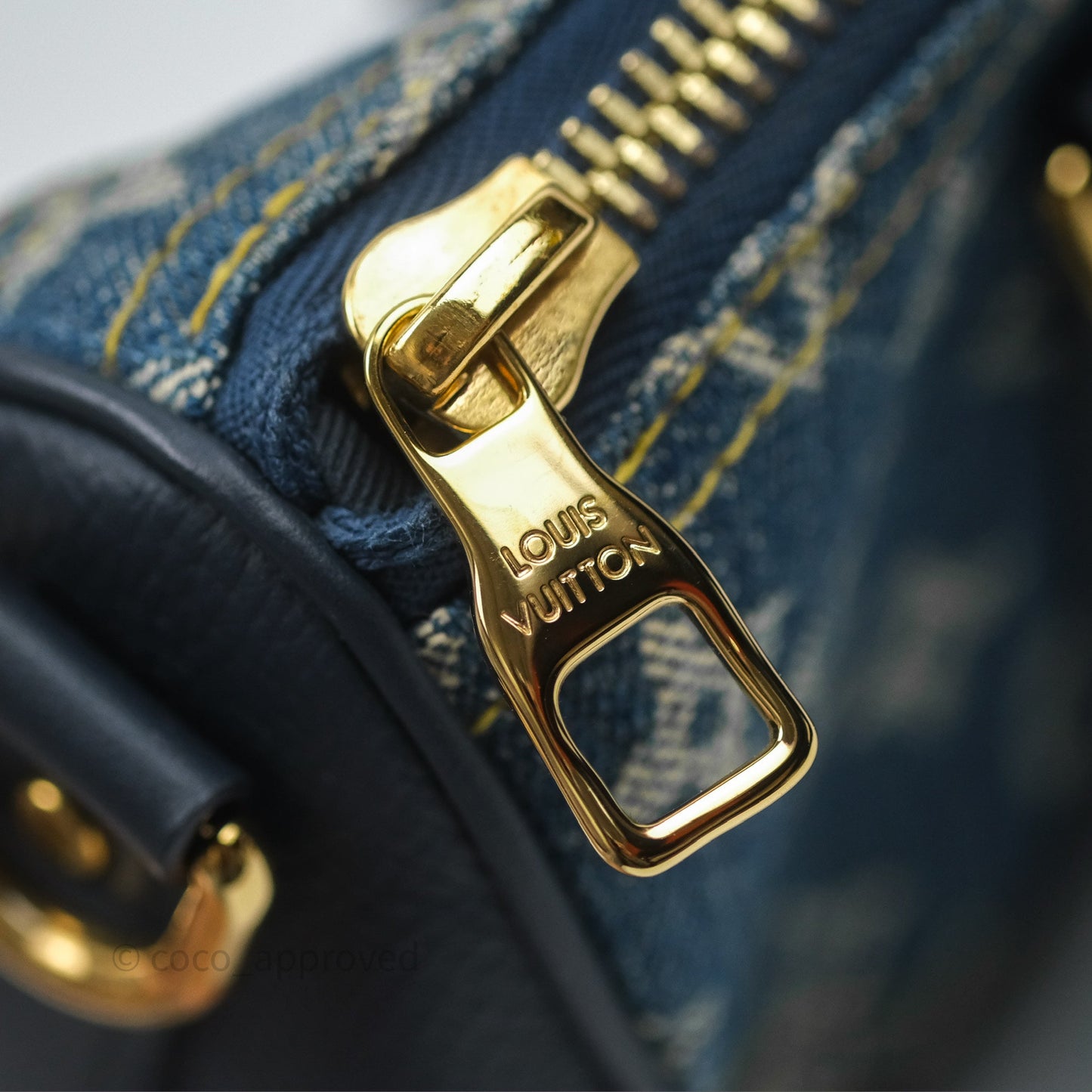 Louis Vuitton x Nigo Keepall XS Denim Blue