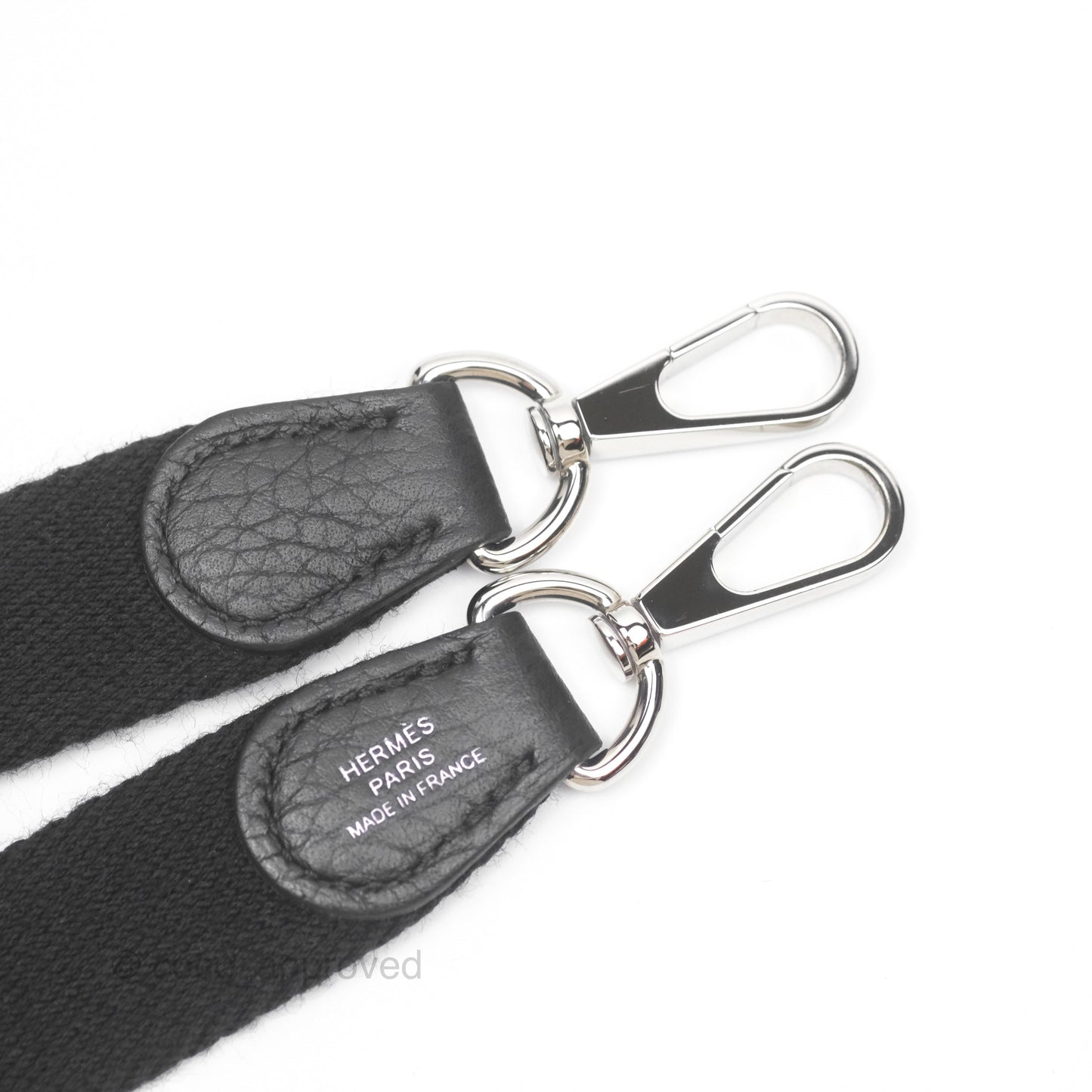 Hermès Mini Evelyne 16 Noir 89 Clemence Palladium Hardware