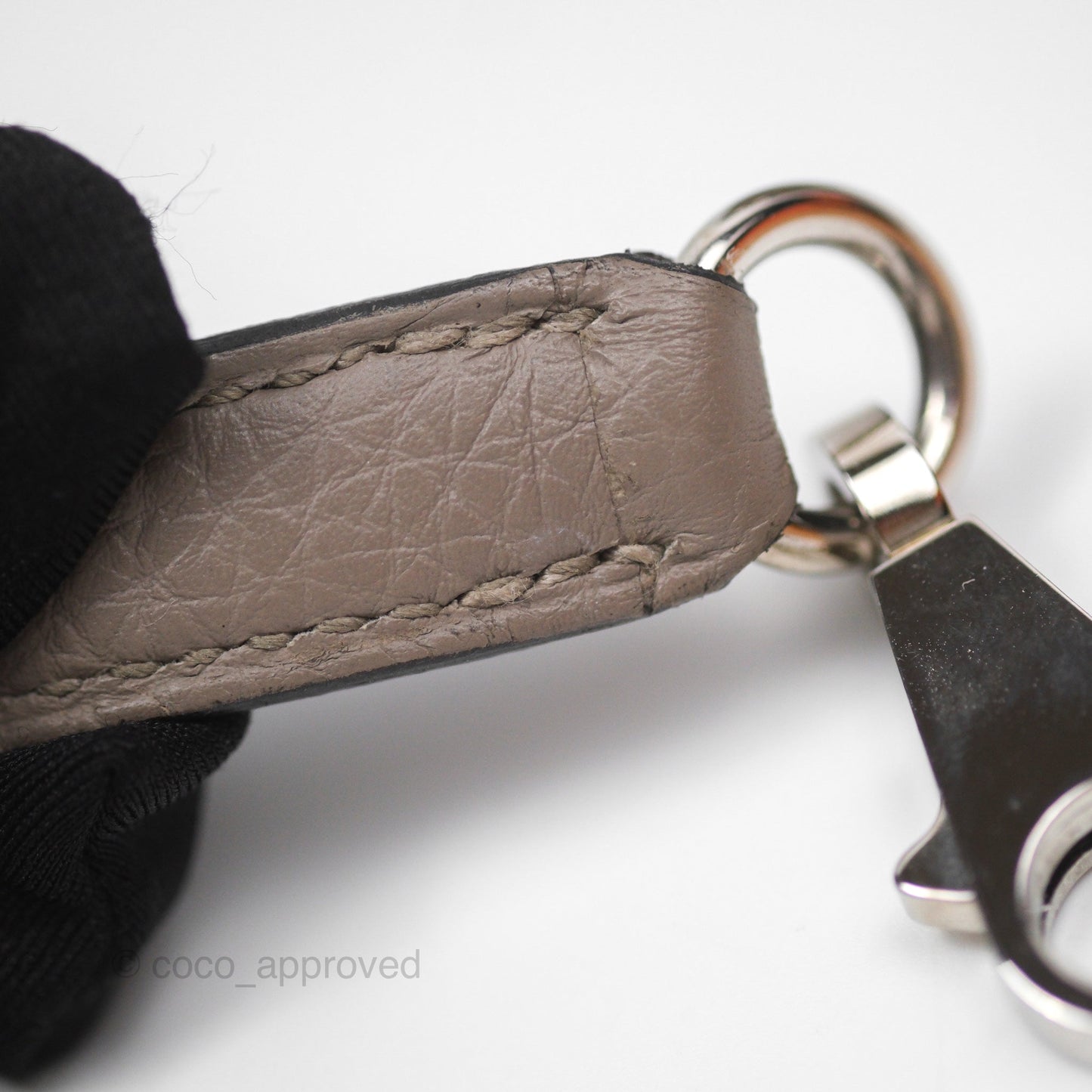Hermès Retourne Kelly 25 Gris Asphalte M8 Togo Palladium Hardware