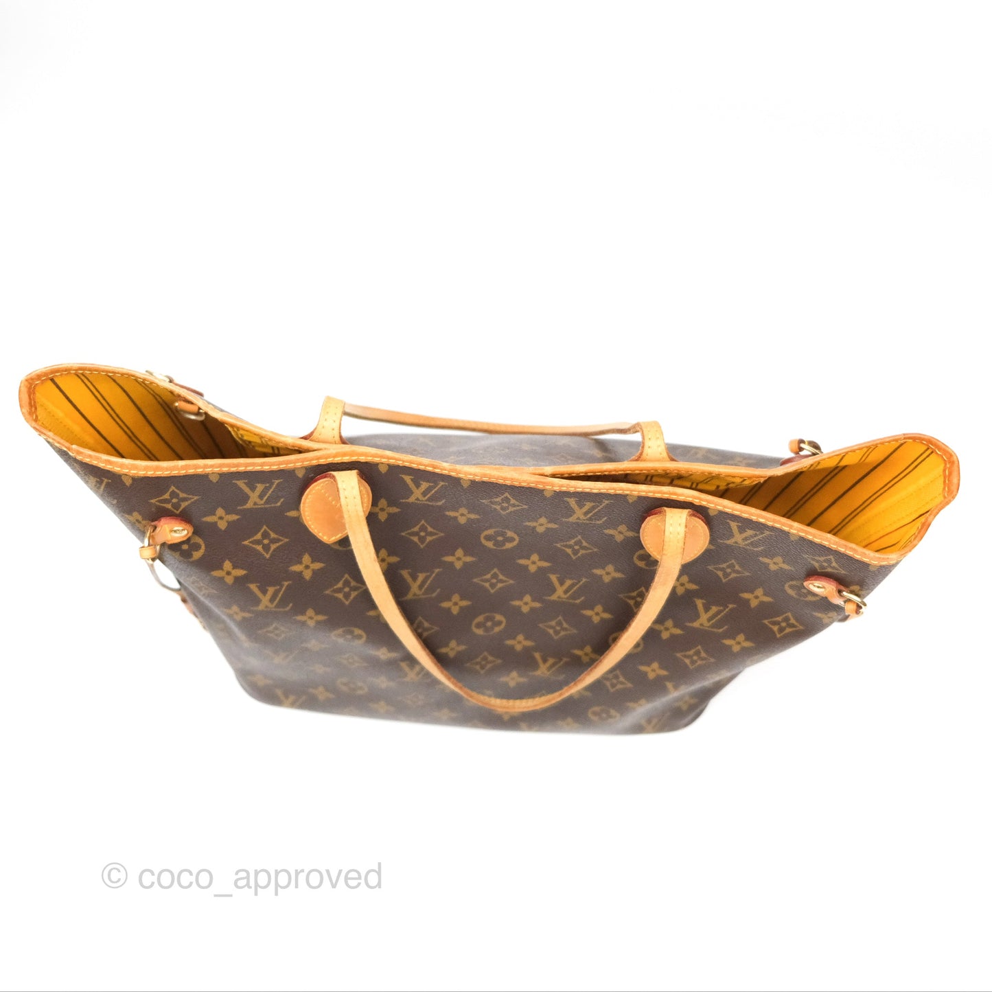 Louis Vuitton Neverfull MM Tote Bag Monogram Canvas