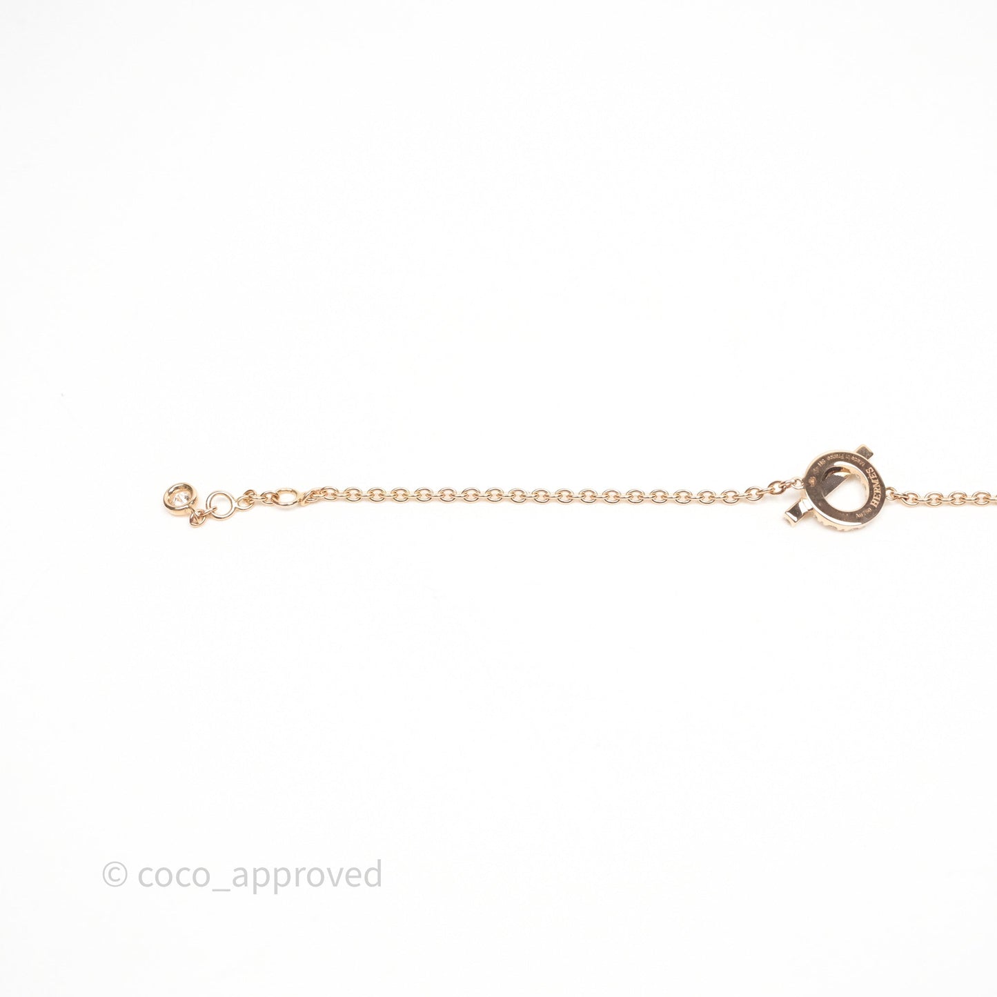 Hermès Finesse Bracelet Rose Gold