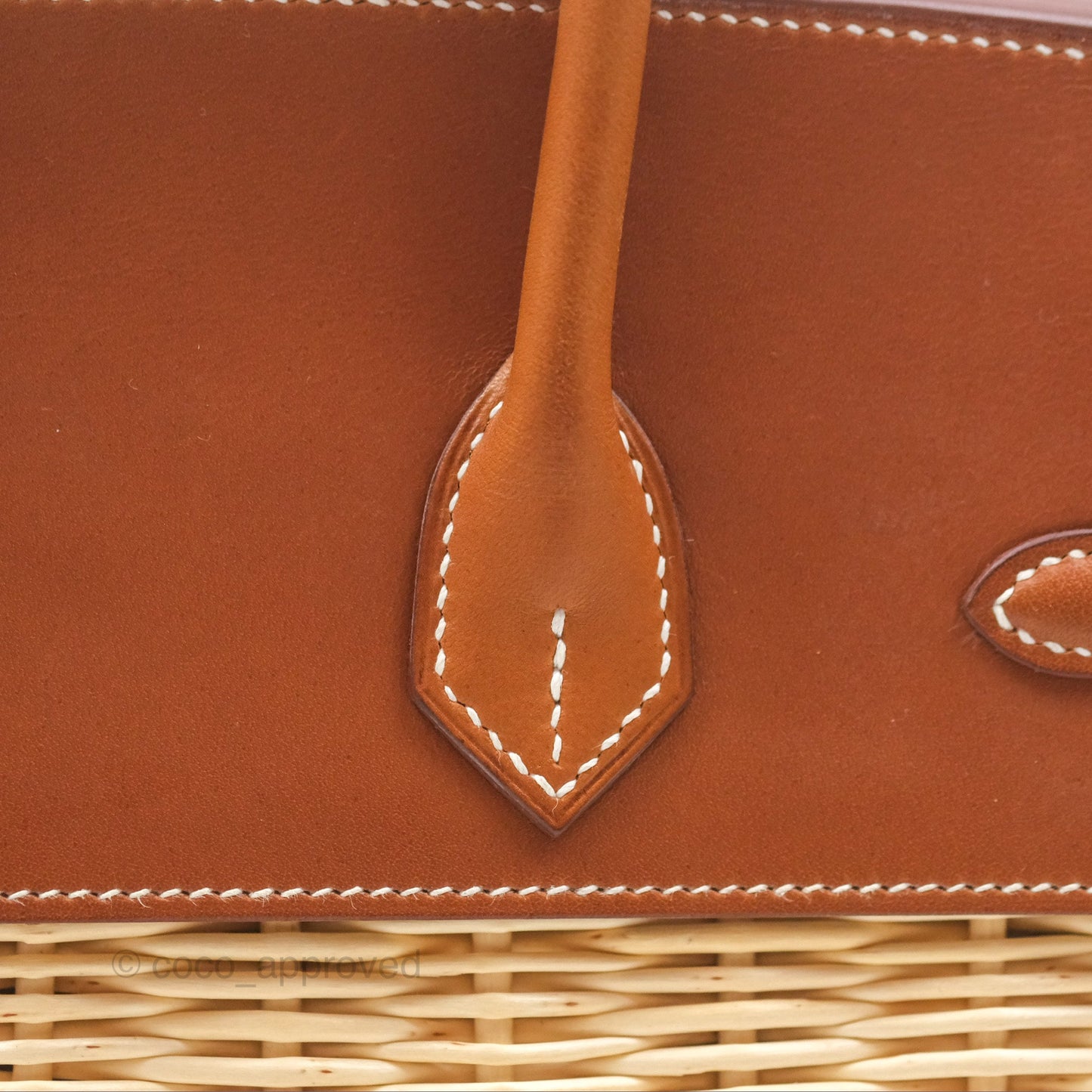 Hermès Birkin Picnic 25 Osier/ Barenia Naturel 27/ Fauve 34 Palladium Hardware