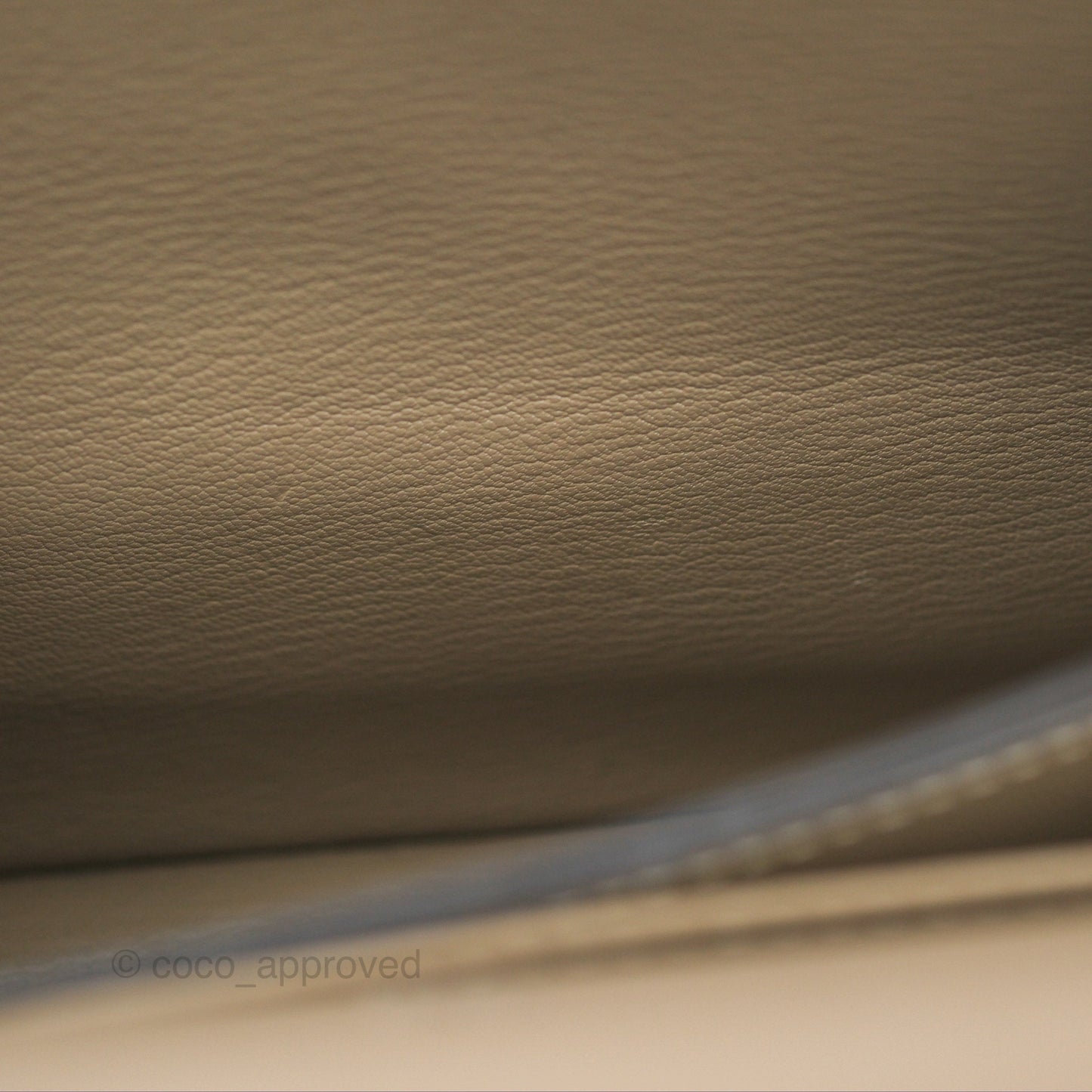Hermès Roulis 23 Etoupe Evercolor Palladium Hardware