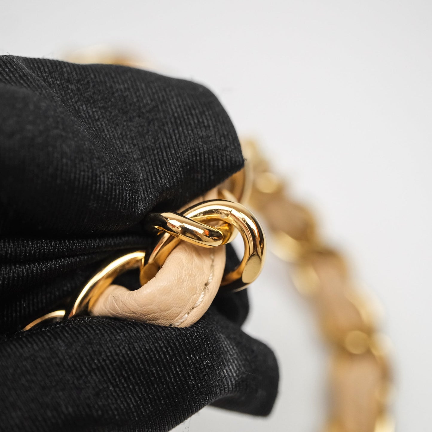 Chanel Jumbo Double Flap Beige Caviar Gold Hardware⁣⁣