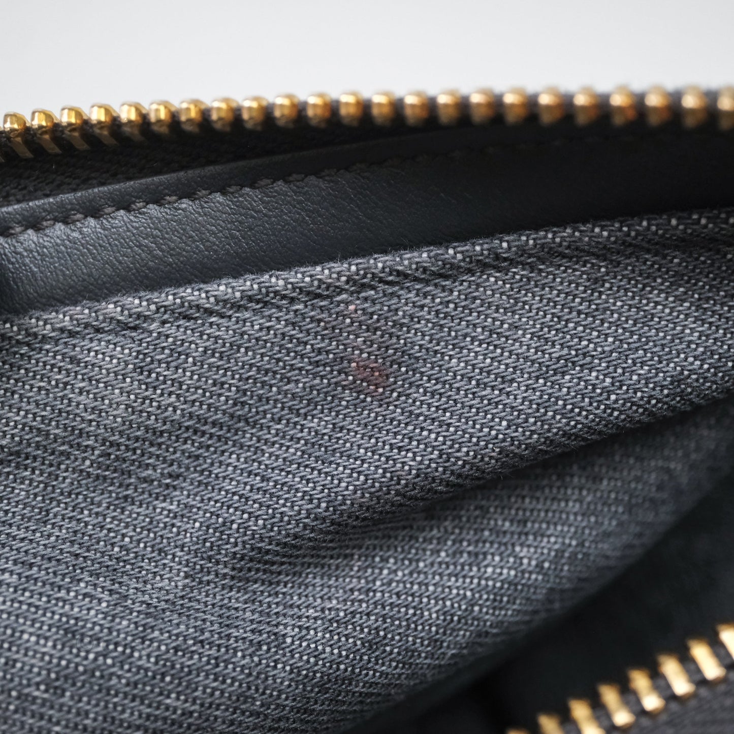 Dior Small D-Journey Bag Gray Denim Dior Oblique Jacquard