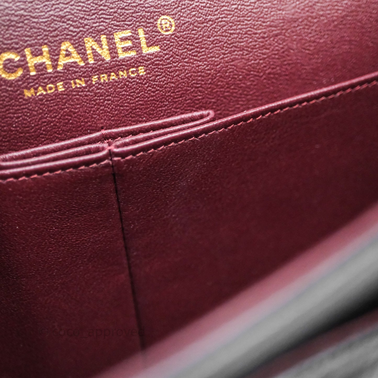 Chanel Classic M/L Medium Flap Quilted Black Caviar Gold Hardware