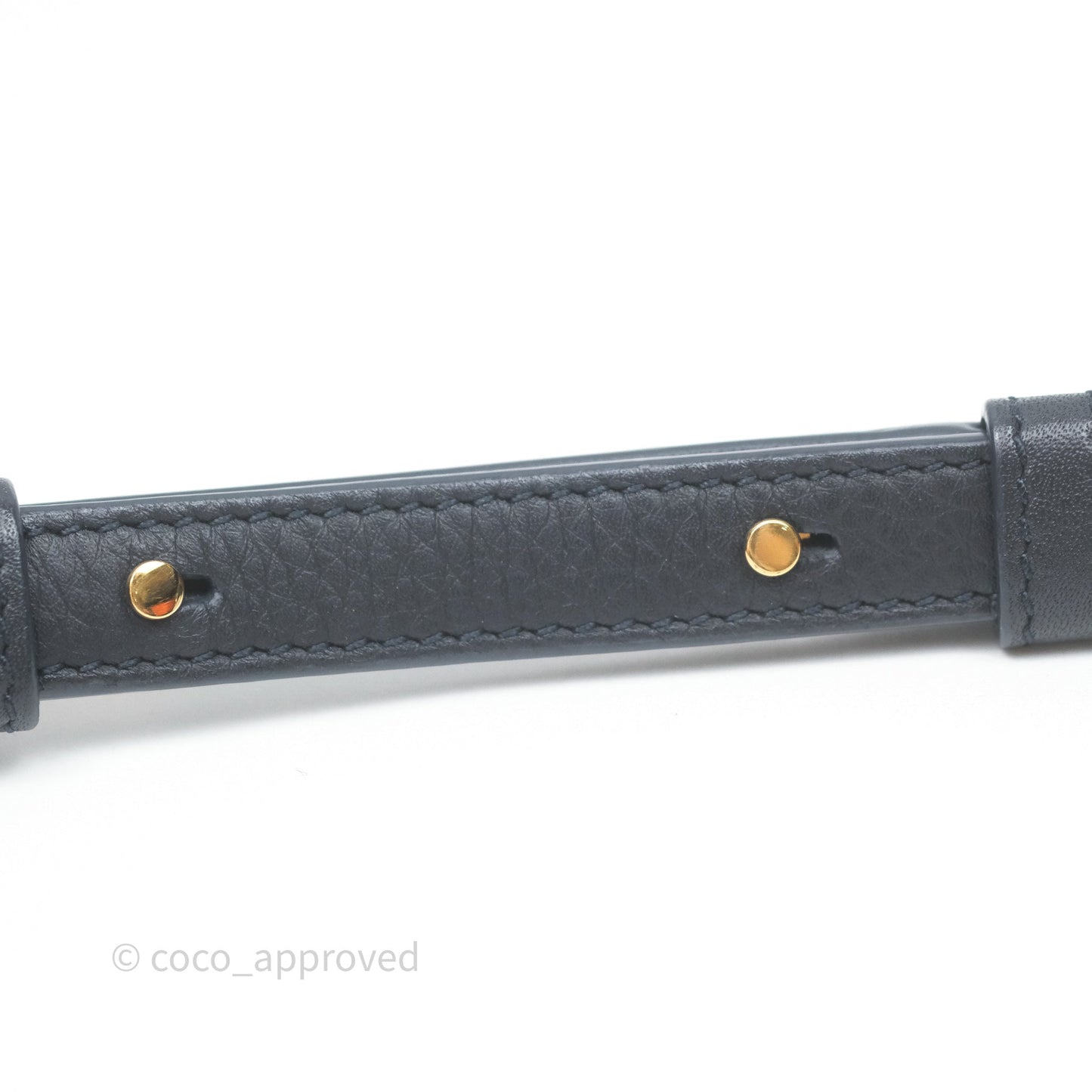 Loro Piana Extra Pocket L19 Navy Grained Calfskin