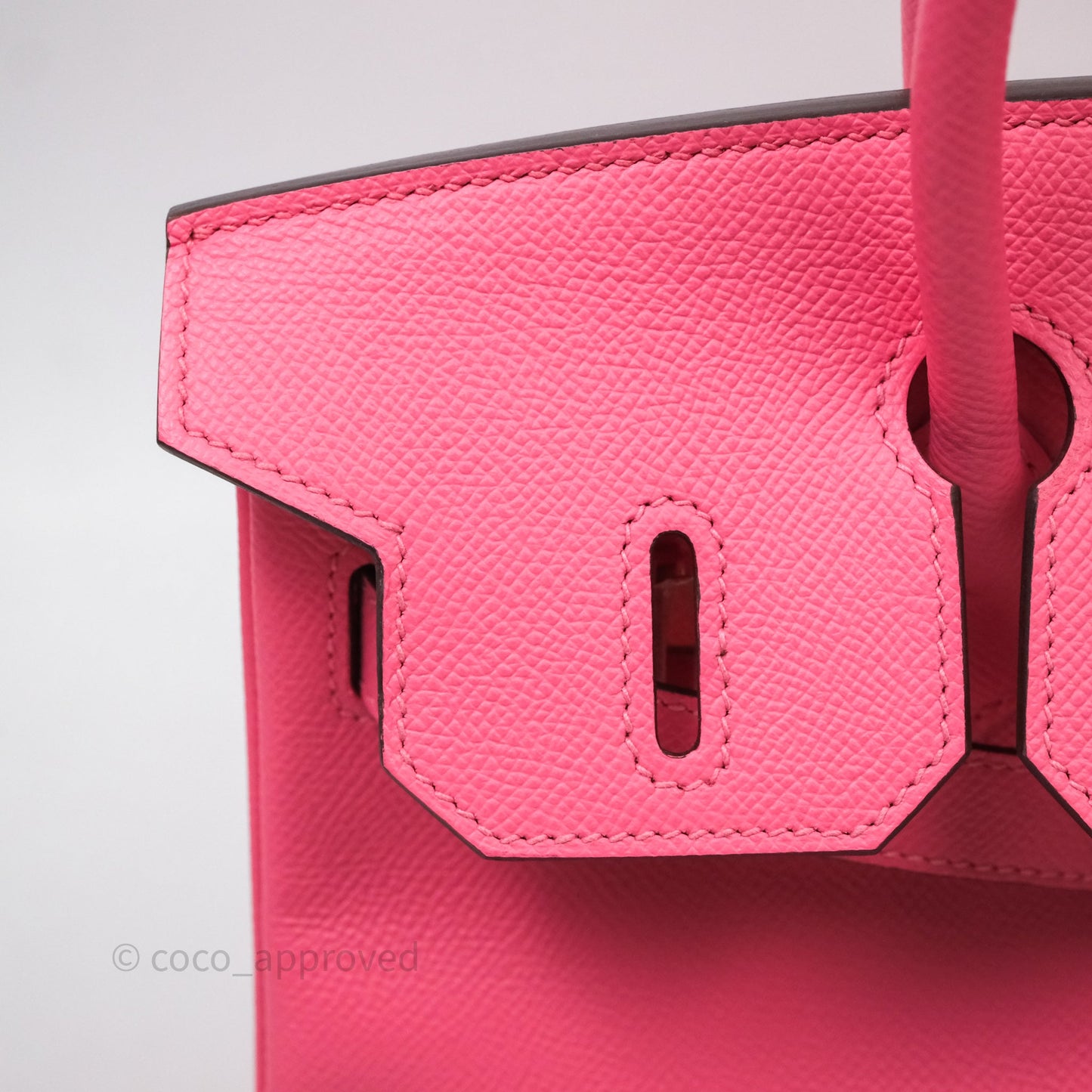 Hermès Birkin 30 Special Order Rose Azalée Permabrass Gold Hardware