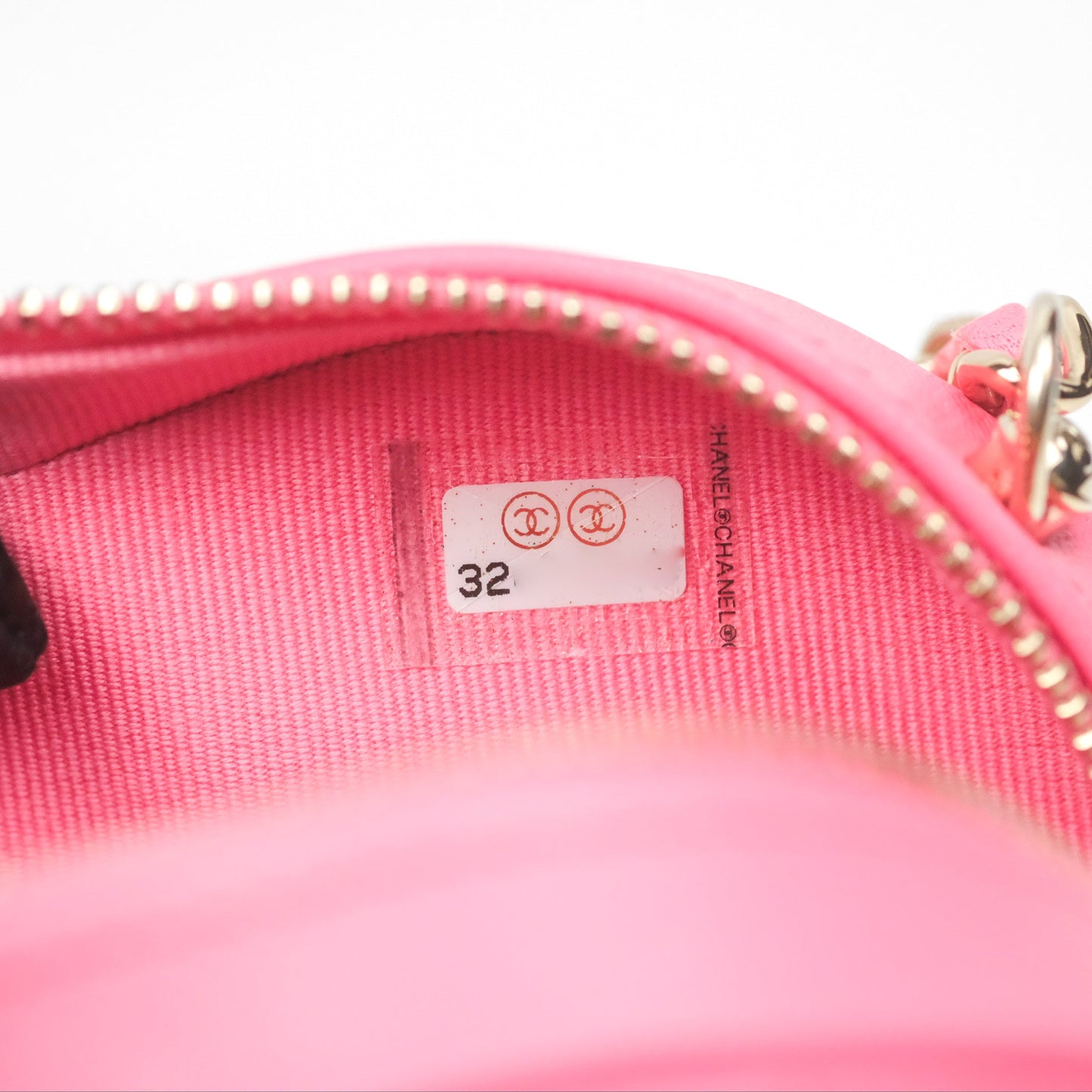 Chanel Small Heart Bag Pink Lambskin Gold Hardware 22S