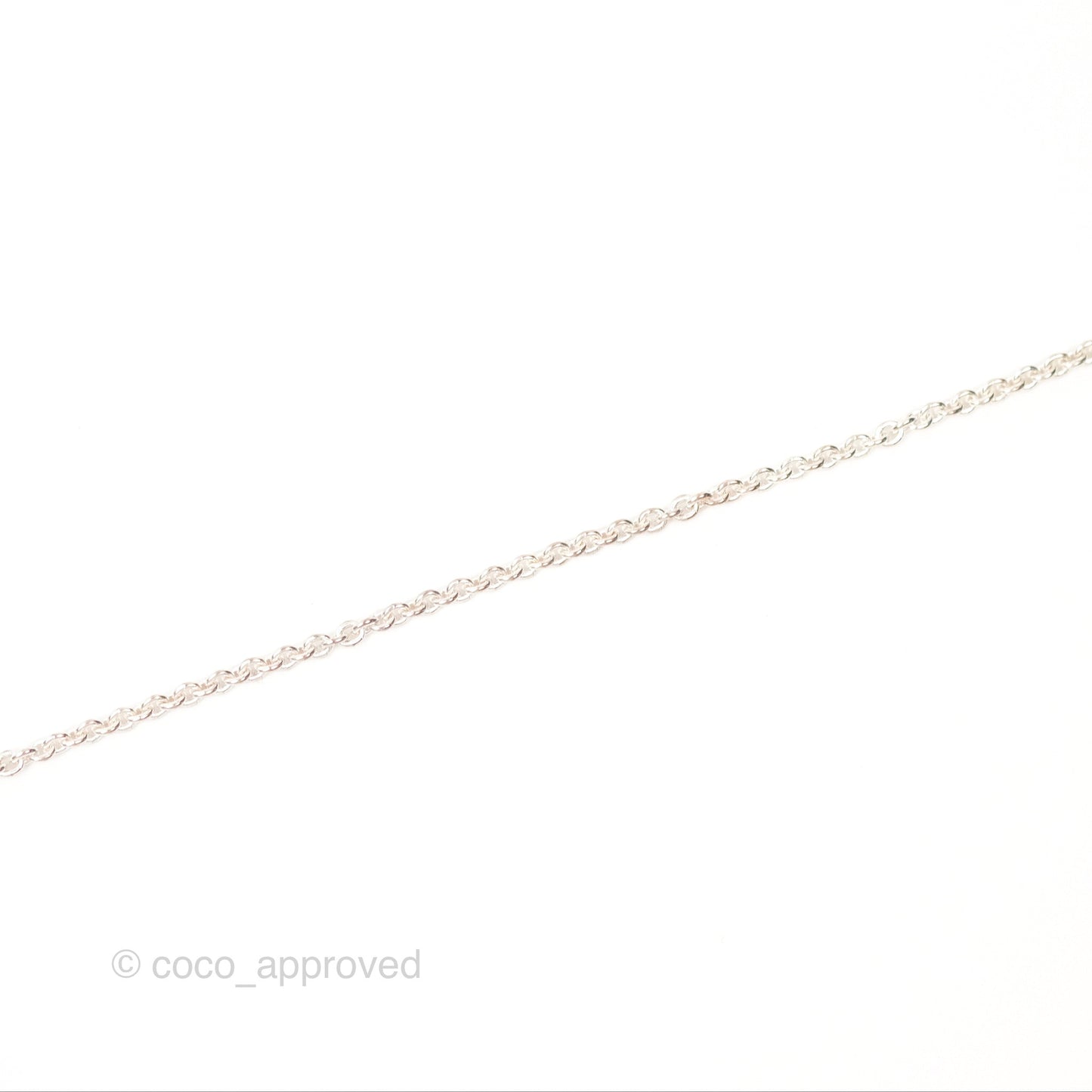 Hermès Chaine d'ancre Pendant Necklace Silver 925