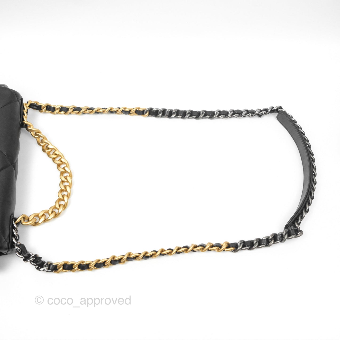 Chanel 19 Small Black Mixed Hardware