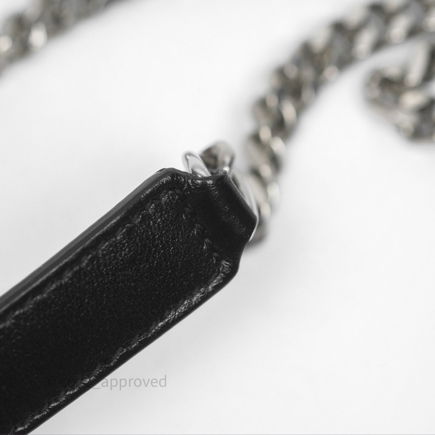 Saint Laurent Loulou Small Flap Bag Black Silver Hardware