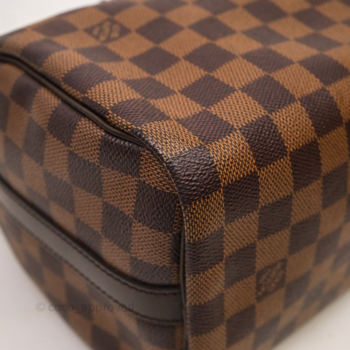 Louis Vuitton Speedy 25 Damier Canvas Gold Hardware