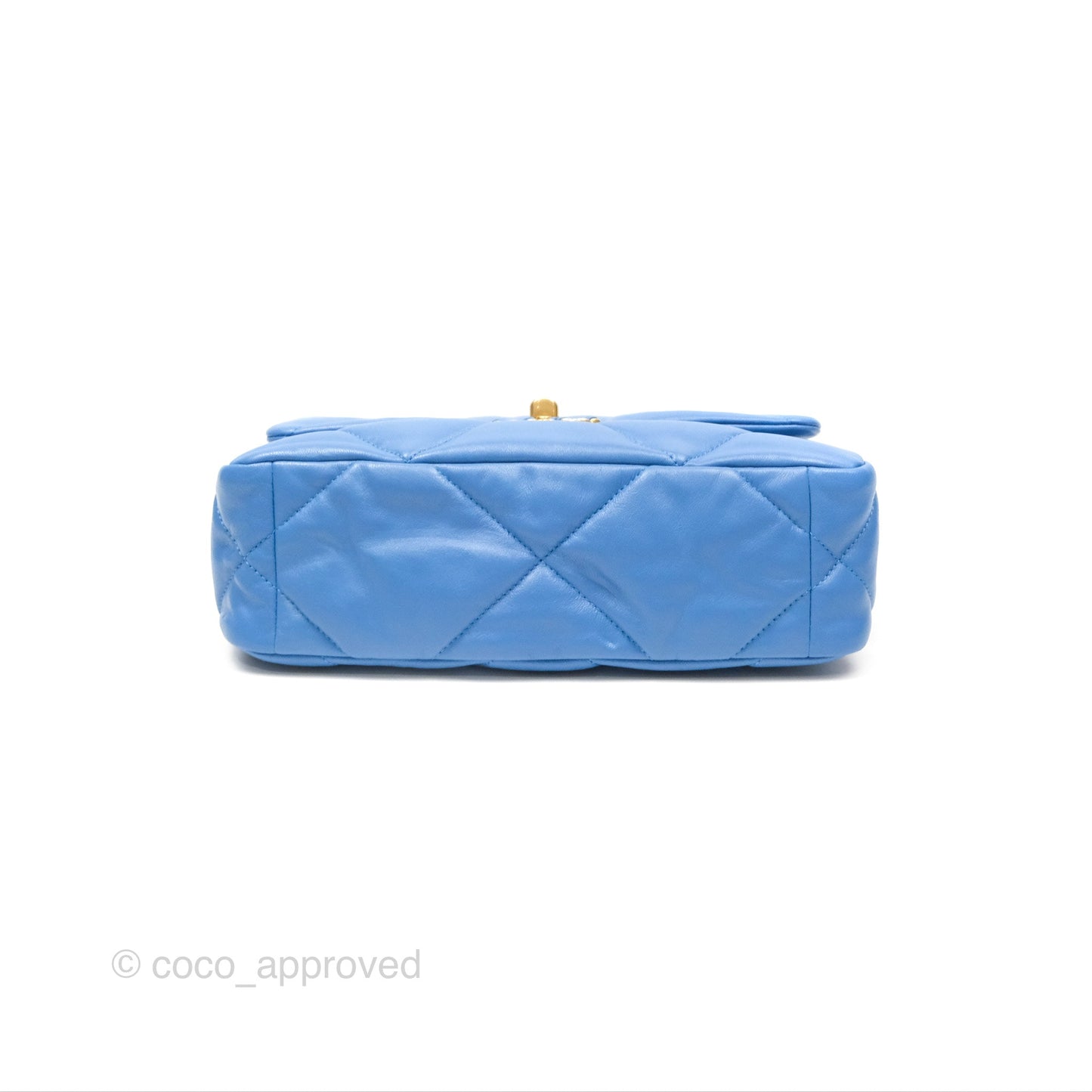 Chanel 19 Small Blue Mixed Hardware