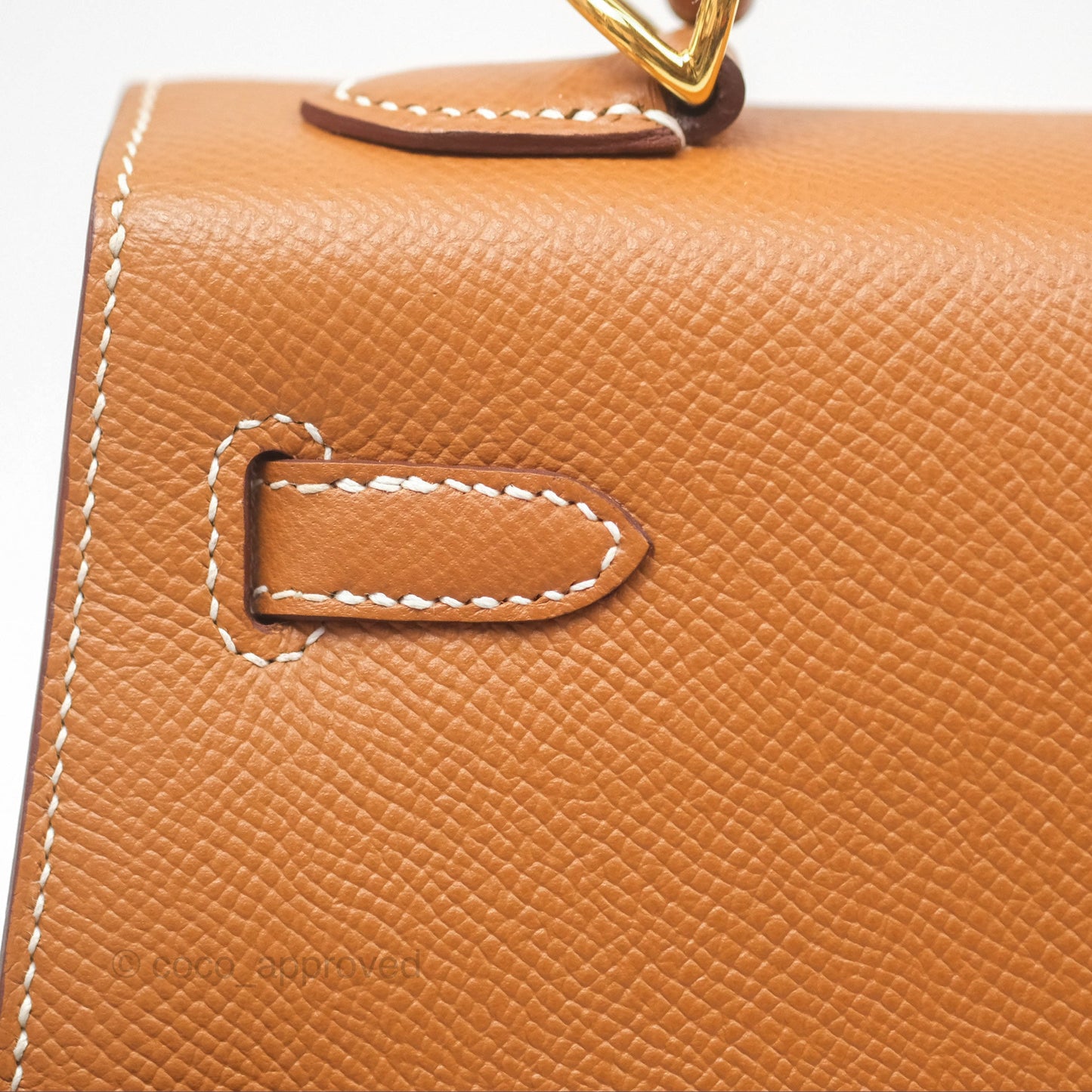 Hermès Kelly 25 Sellier Gold 37 Epsom Gold Hardware