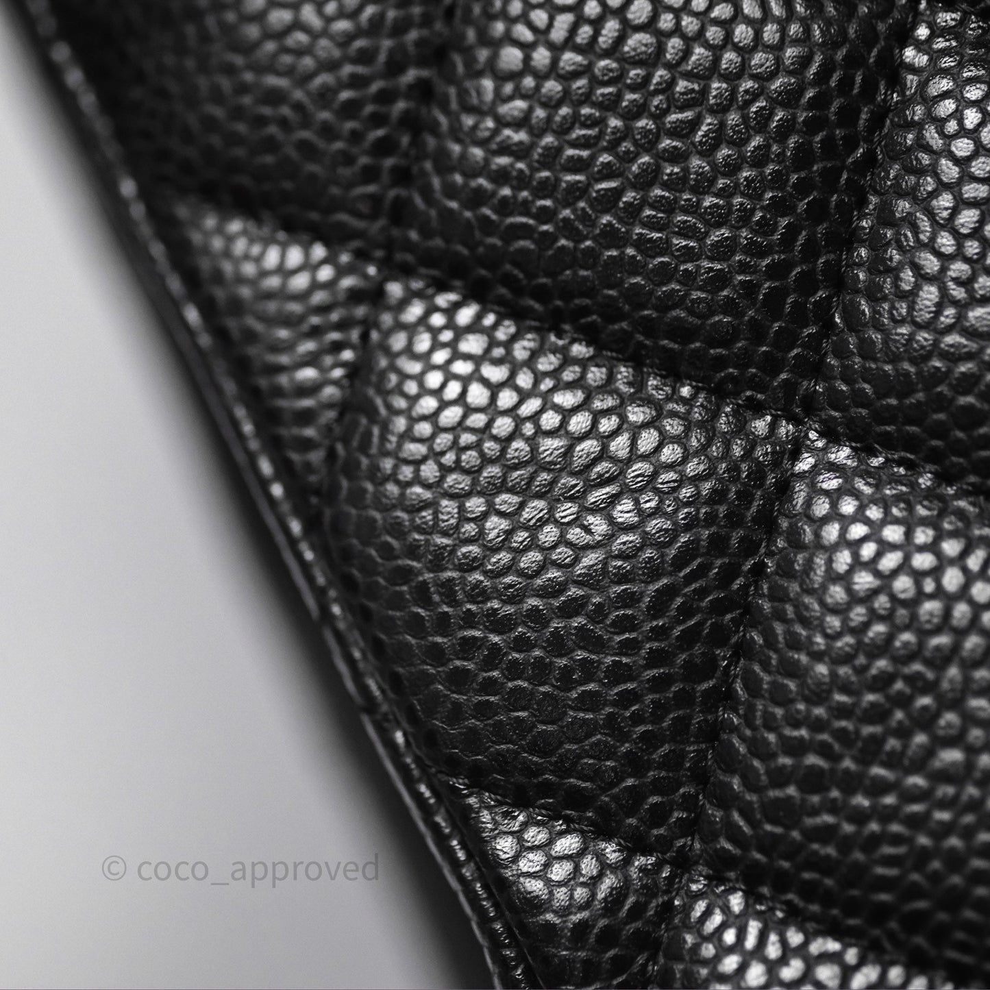 Chanel Jumbo Double Flap Black Caviar Gold Hardware⁣⁣