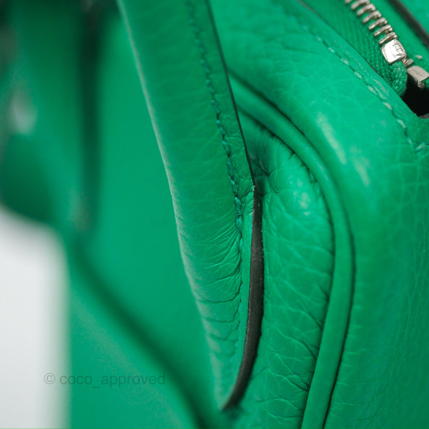 Hermès Mini Lindy 20 Menthe 6W Clemence Palladium Hardware