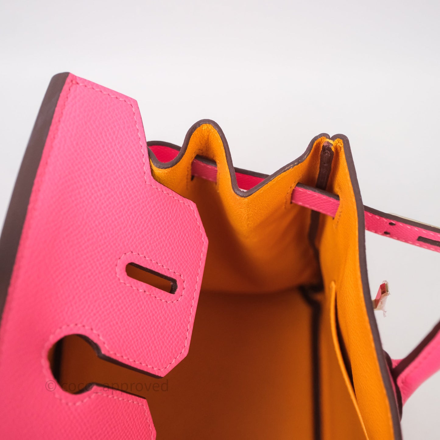 Hermès Birkin 30 Special Order Rose Azalée Permabrass Gold Hardware