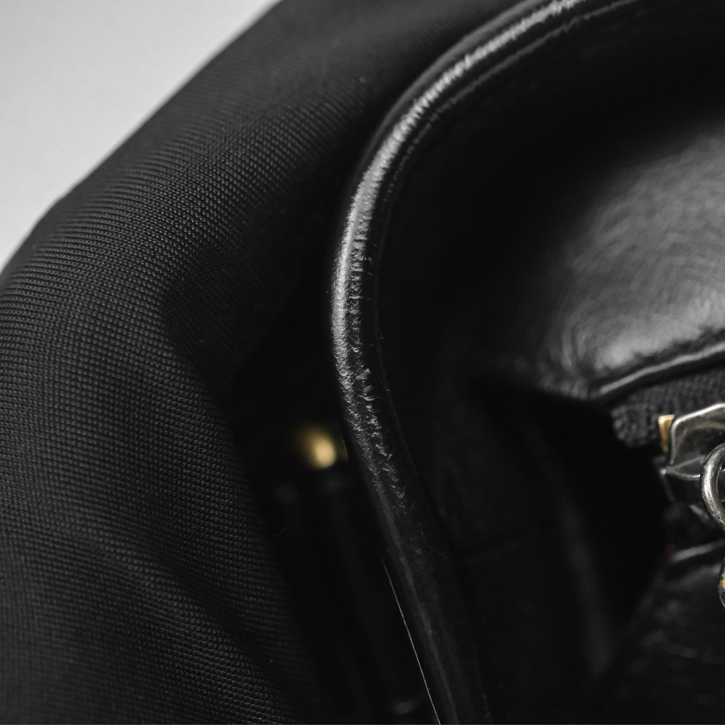 Chanel Small Gabrielle Hobo Quilted Black Aged Calfskin