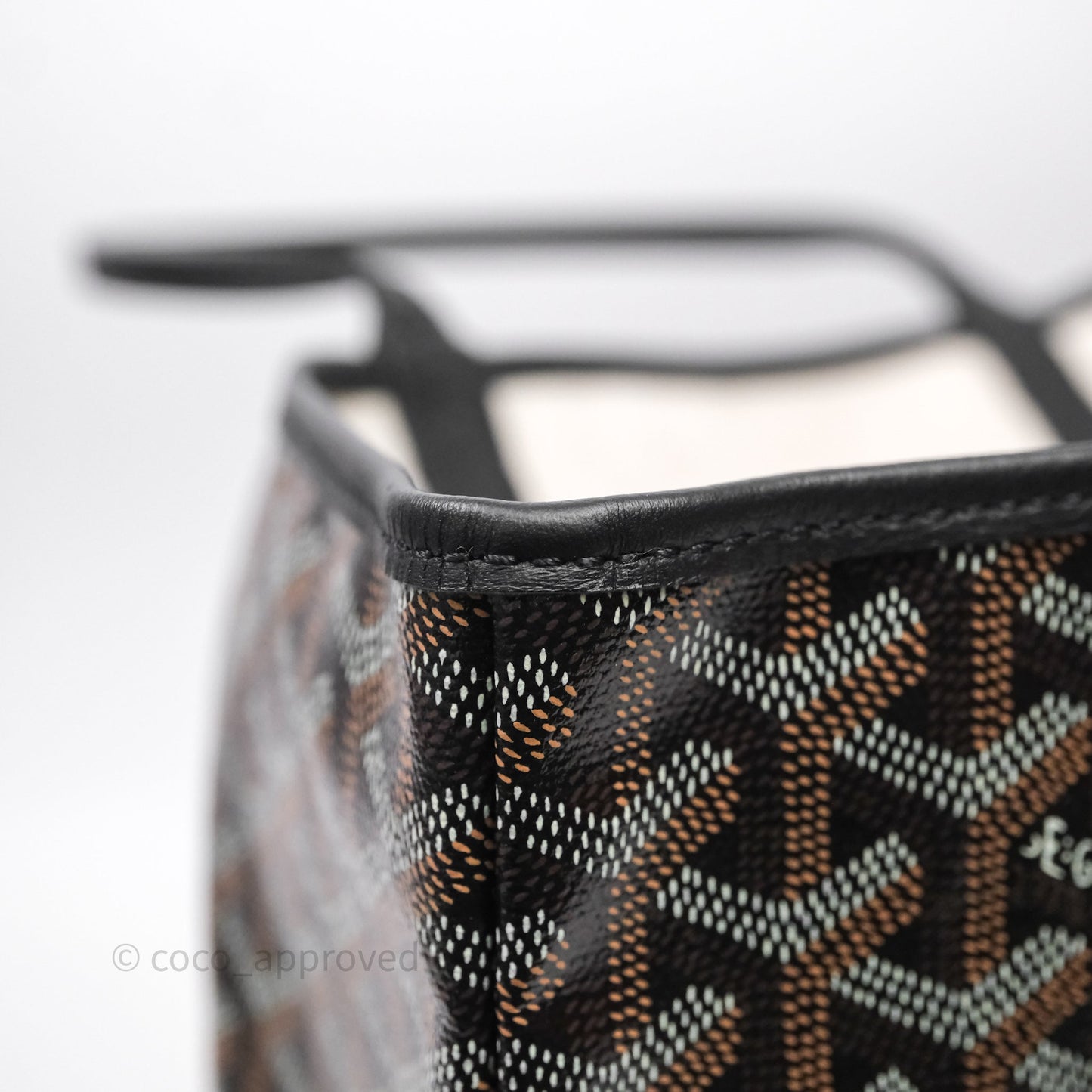 Goyard St Louis Tote PM Black