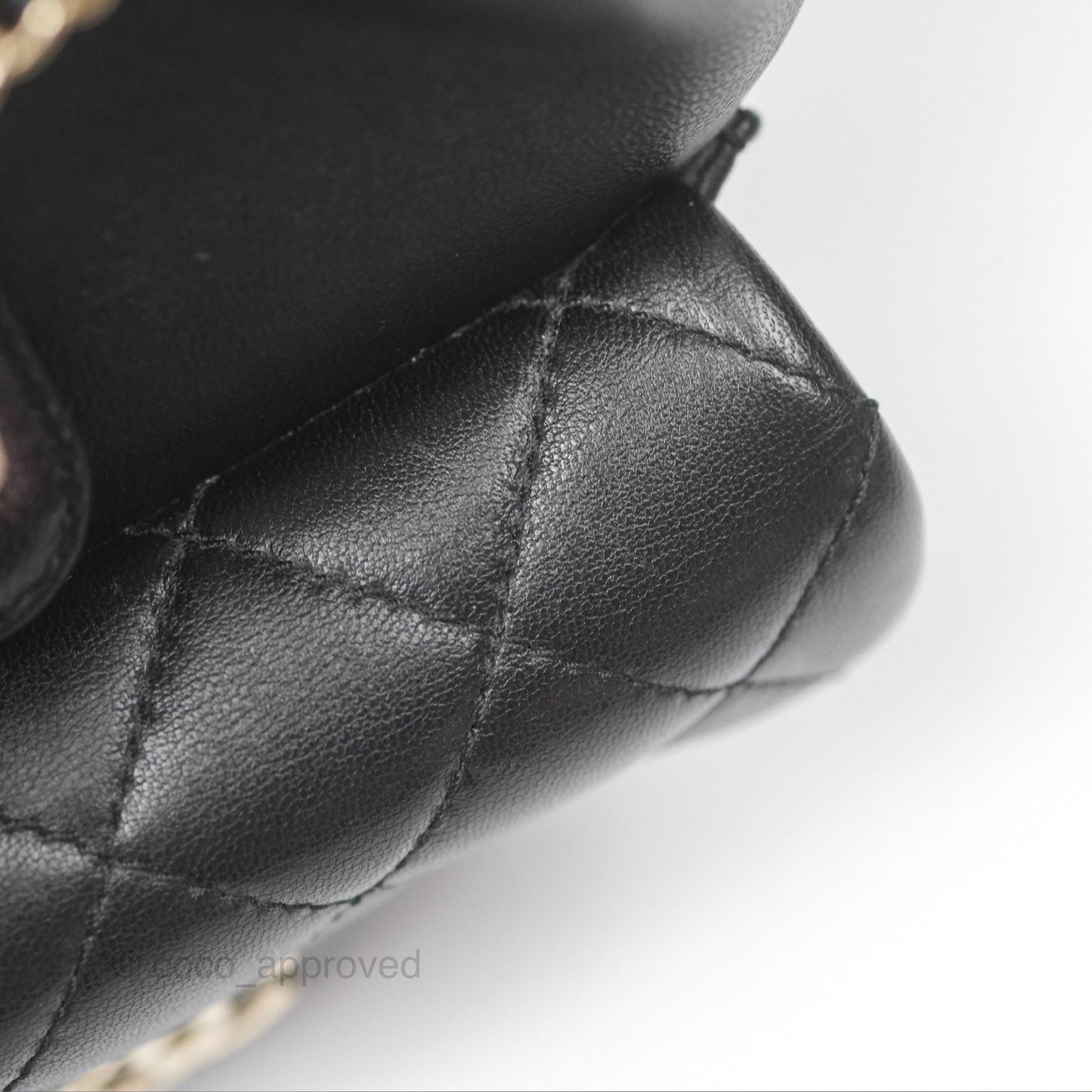 Chanel Quilted Small Duma Drawstring Backpack Black Lambskin