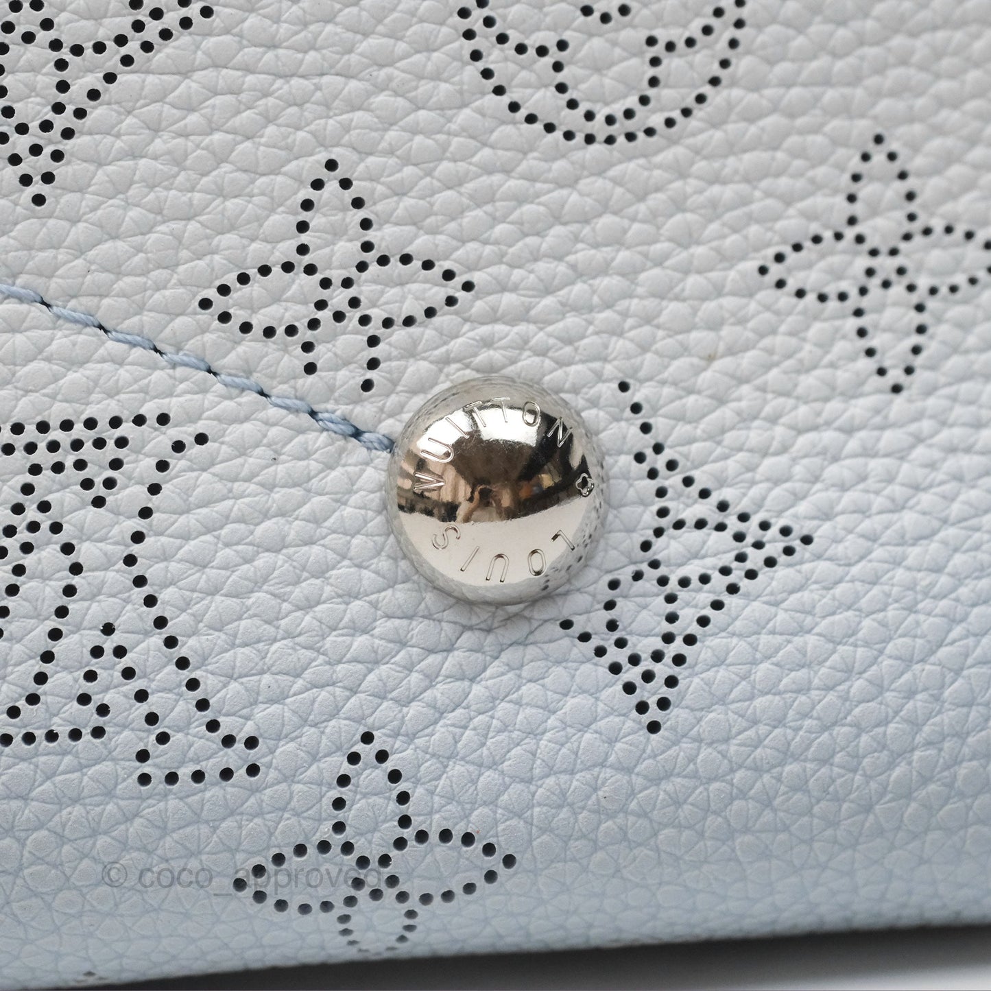 Louis Vuitton Bella Blue Nuage Mahina Calfskin