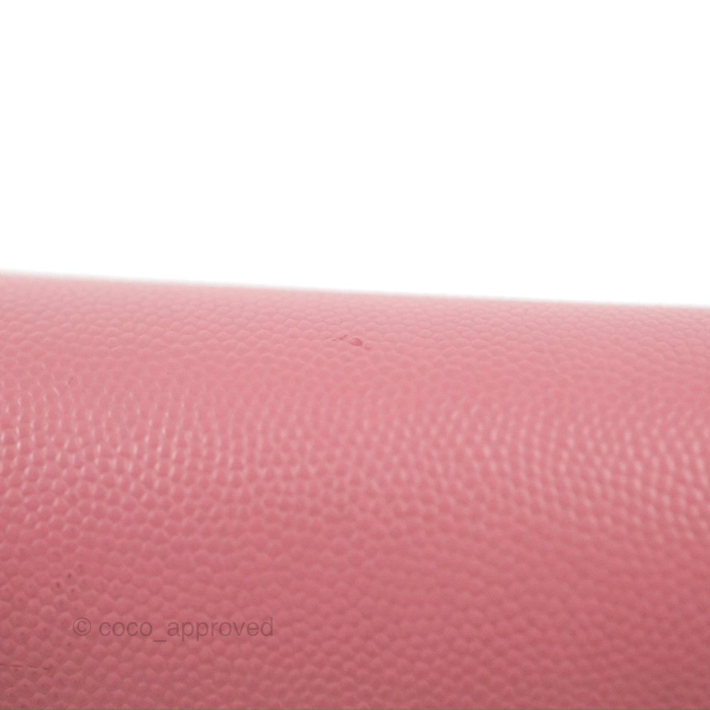Saint Laurent Medium Classic Monogram Kate Pink Grained Calfskin