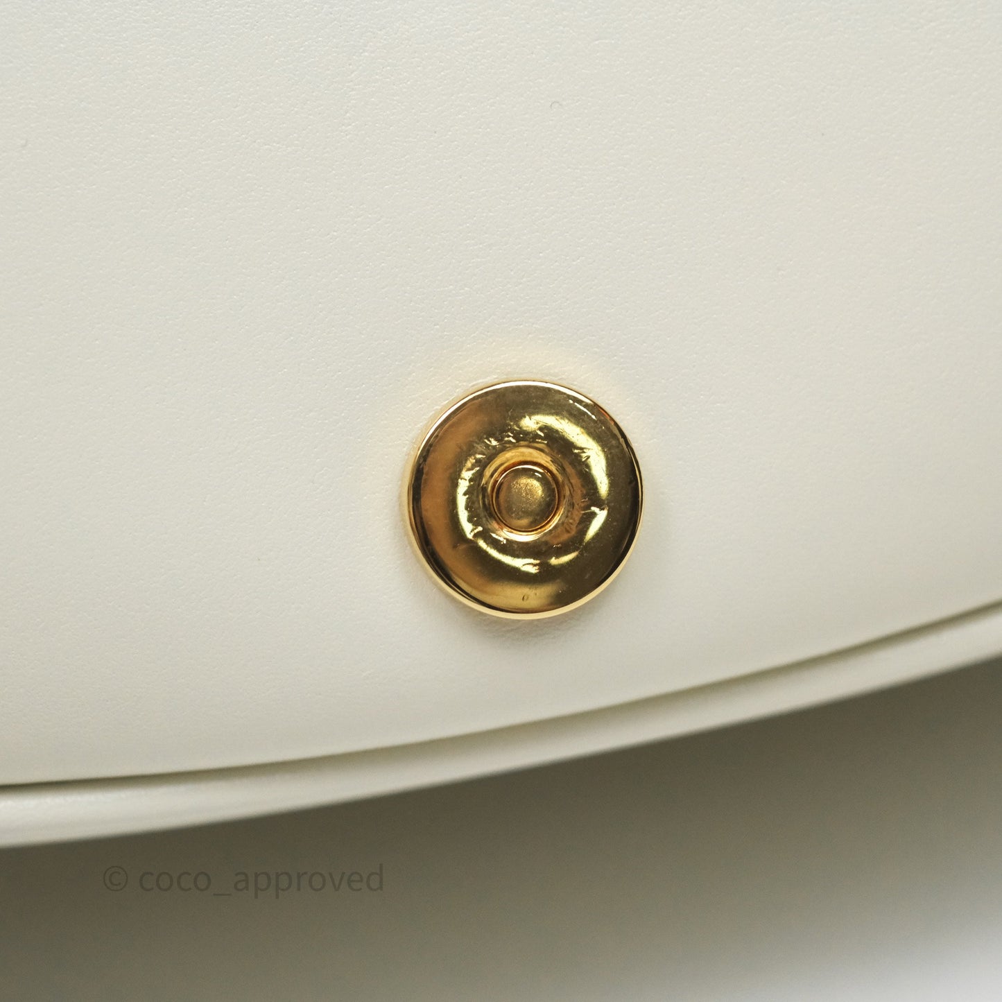 Christian Dior Medium Bobby Flap White Box Calfskin