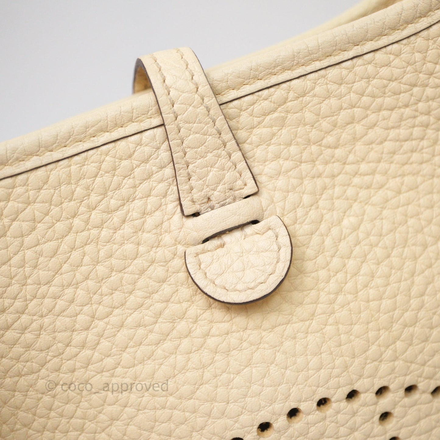 Hermès Mini Evelyne 16 Nata Clemence Black/Vert Bosphore Sangle Flipperball Palladium Hardware