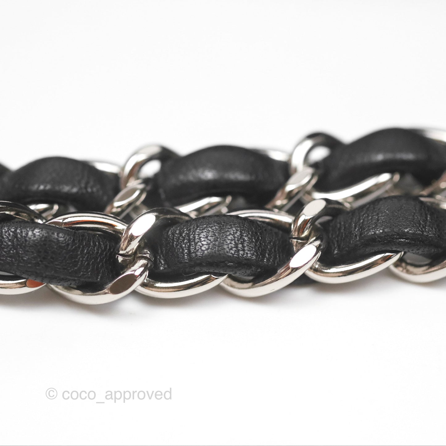 Chanel Small S/M Classic Flap Black Lambskin Silver Hardware