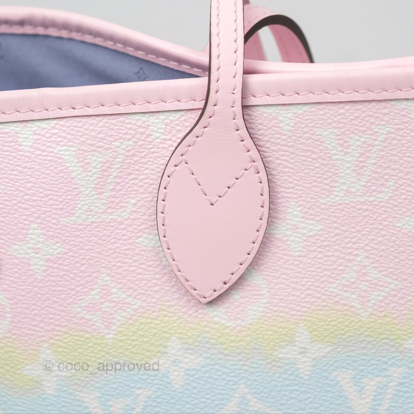 Louis Vuitton Escale Neverfull MM Pastel Monogram