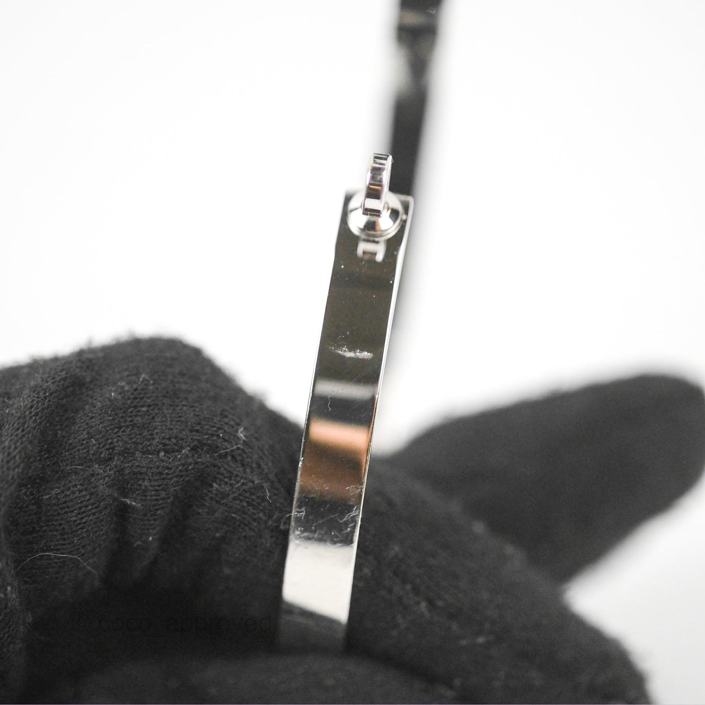 Hermès Kelly Bracelet PM 4 Diamonds White Gold