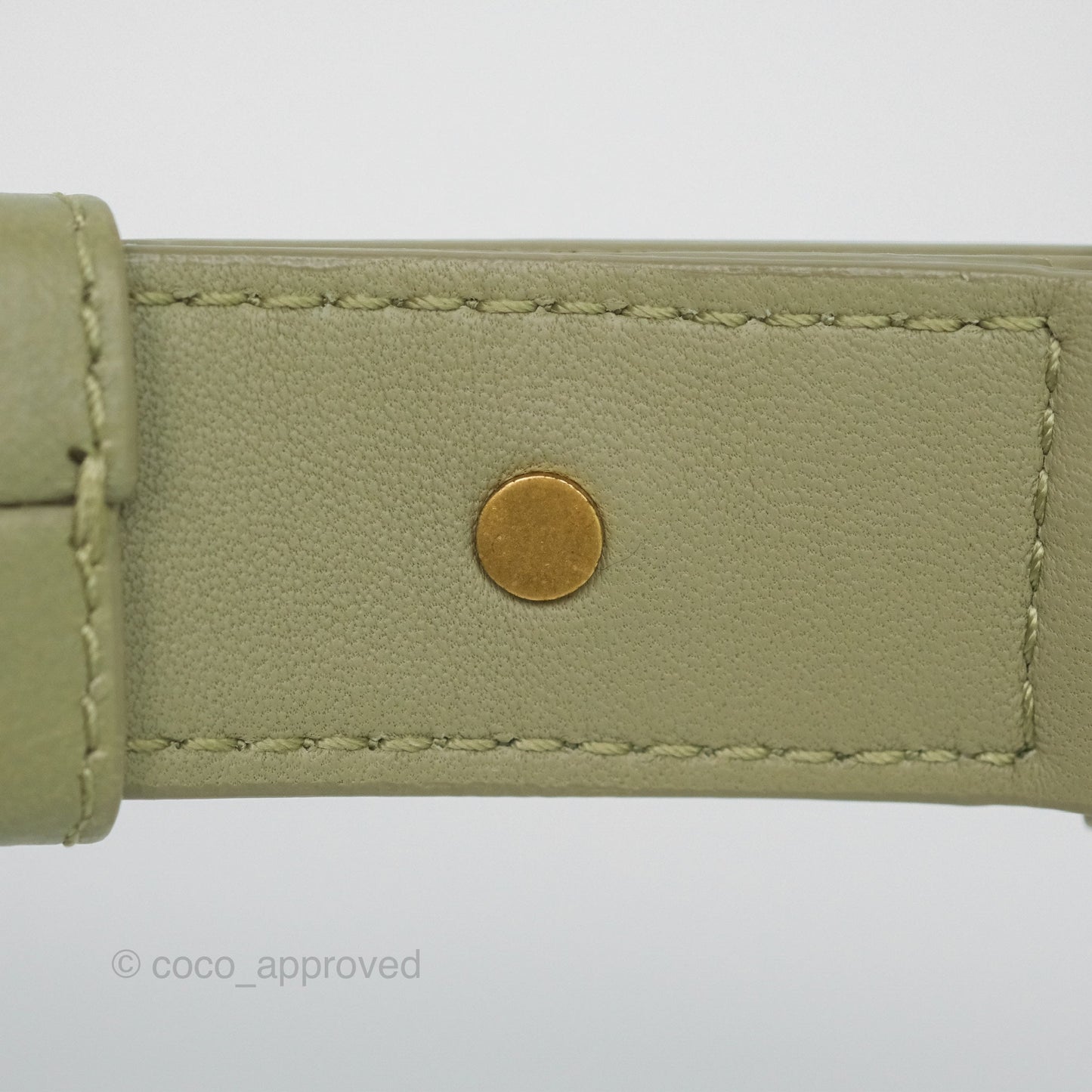 Bottega Veneta Brick Cassette Bag Olive Green Intrecciato Lambskin