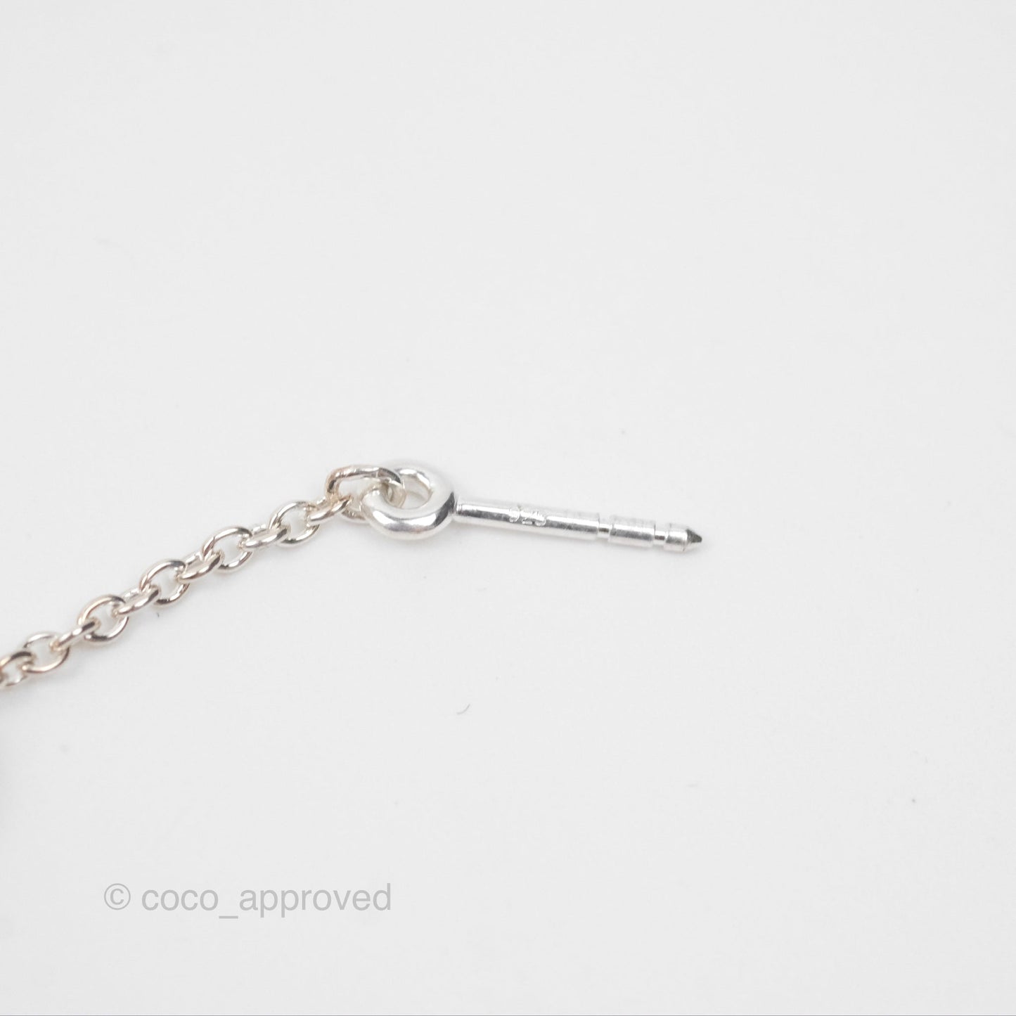 Hermès Farandole Drop Earrings Sterling Silver