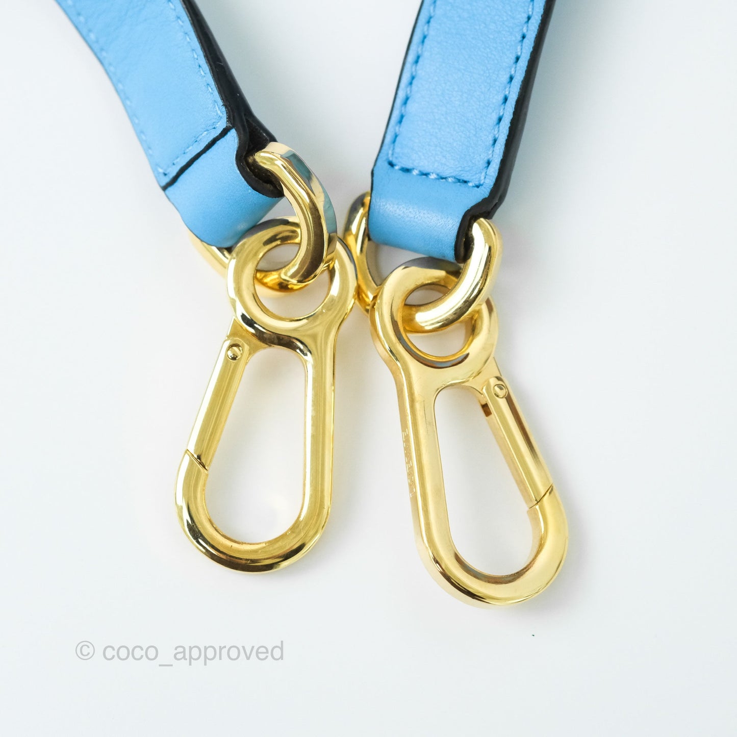 Loewe Small Rugby Puzzle Blue Tan Calfskin