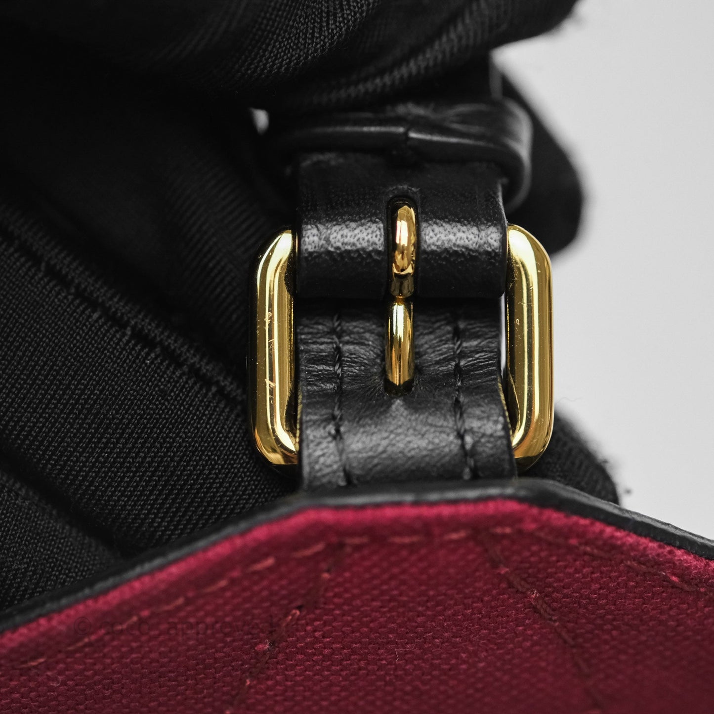 Louis Vuitton Montsouris BB Backpack Black Monogram Canvas