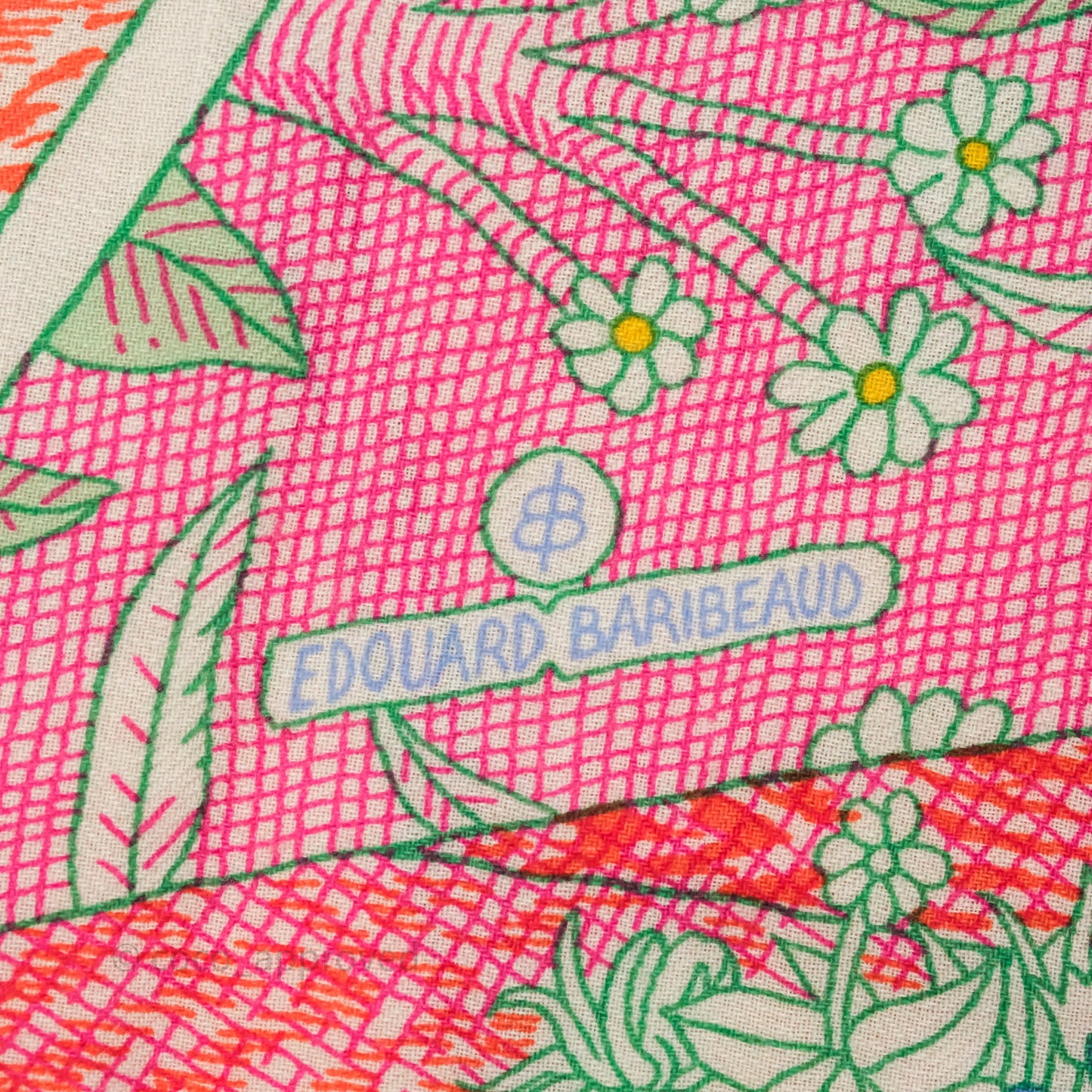 Hermès Acte III Scene I La Clairiere Scarf Shawl 140 Cashmere Silk