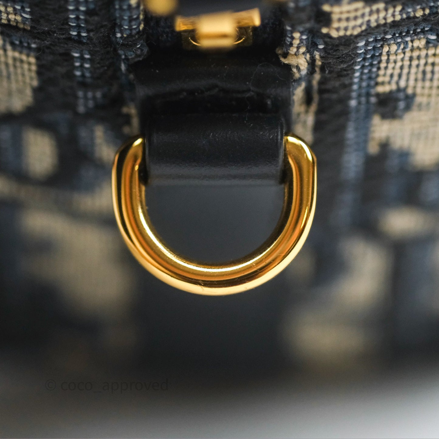 Dior Groove 17 Nano Bag Blue Dior Oblique Jacquard