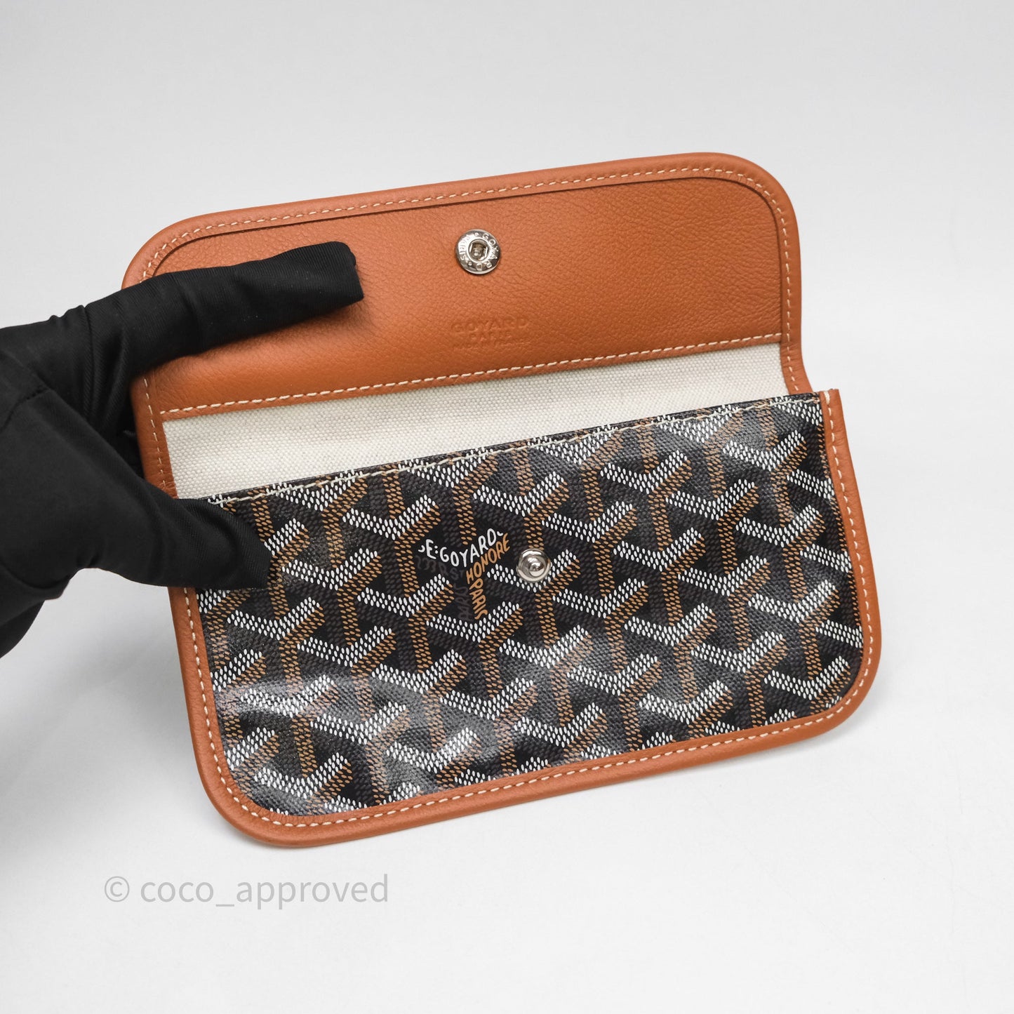 Goyard Bohème Hobo Bag Black & Tan