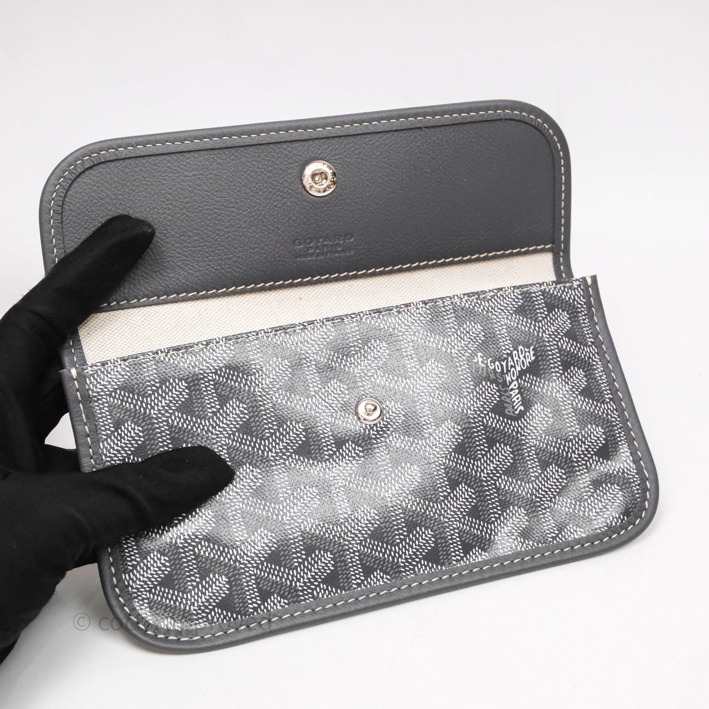Goyard St Louis Tote PM Grey