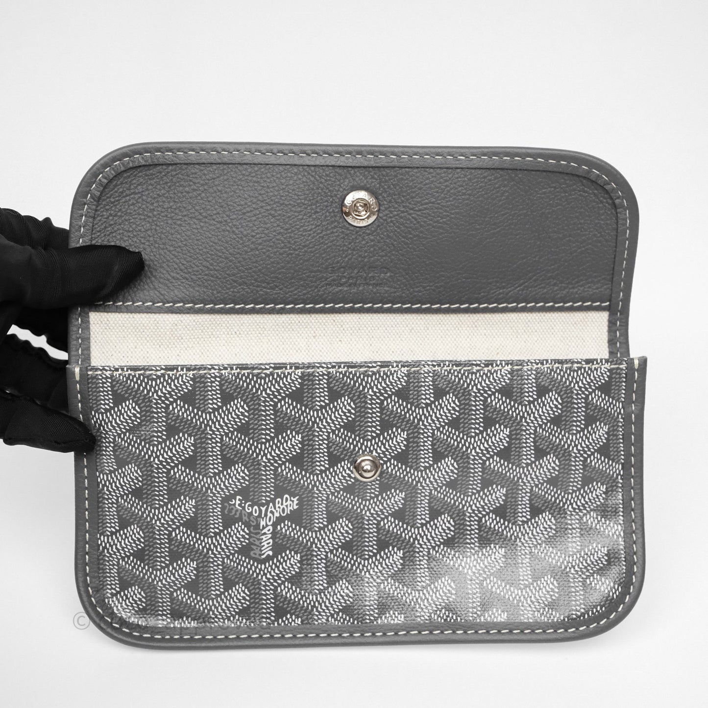 Goyard Bohème Hobo Bag Grey Goyardine Canvas