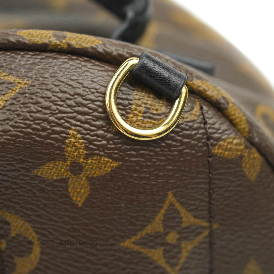 Louis Vuitton Mini Palm Springs Monogram Canvas Backpack⁣