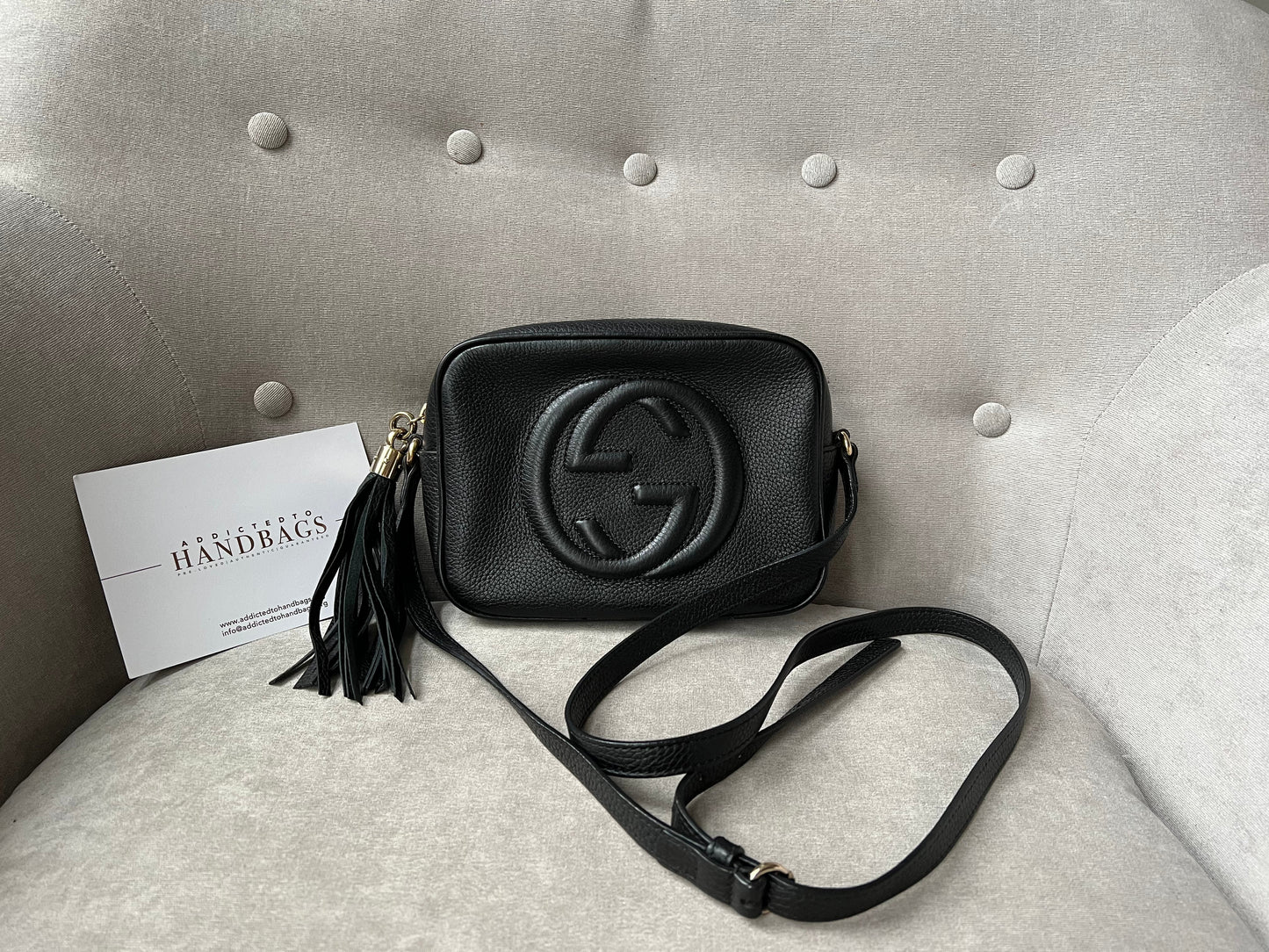 Luxury Gucci Trending 2025 Black Soho Disco