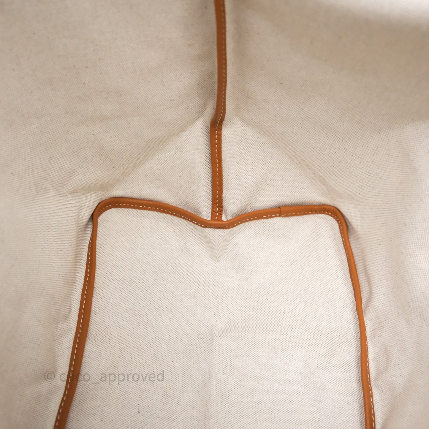 Goyard St Louis Tote GM Tan Black