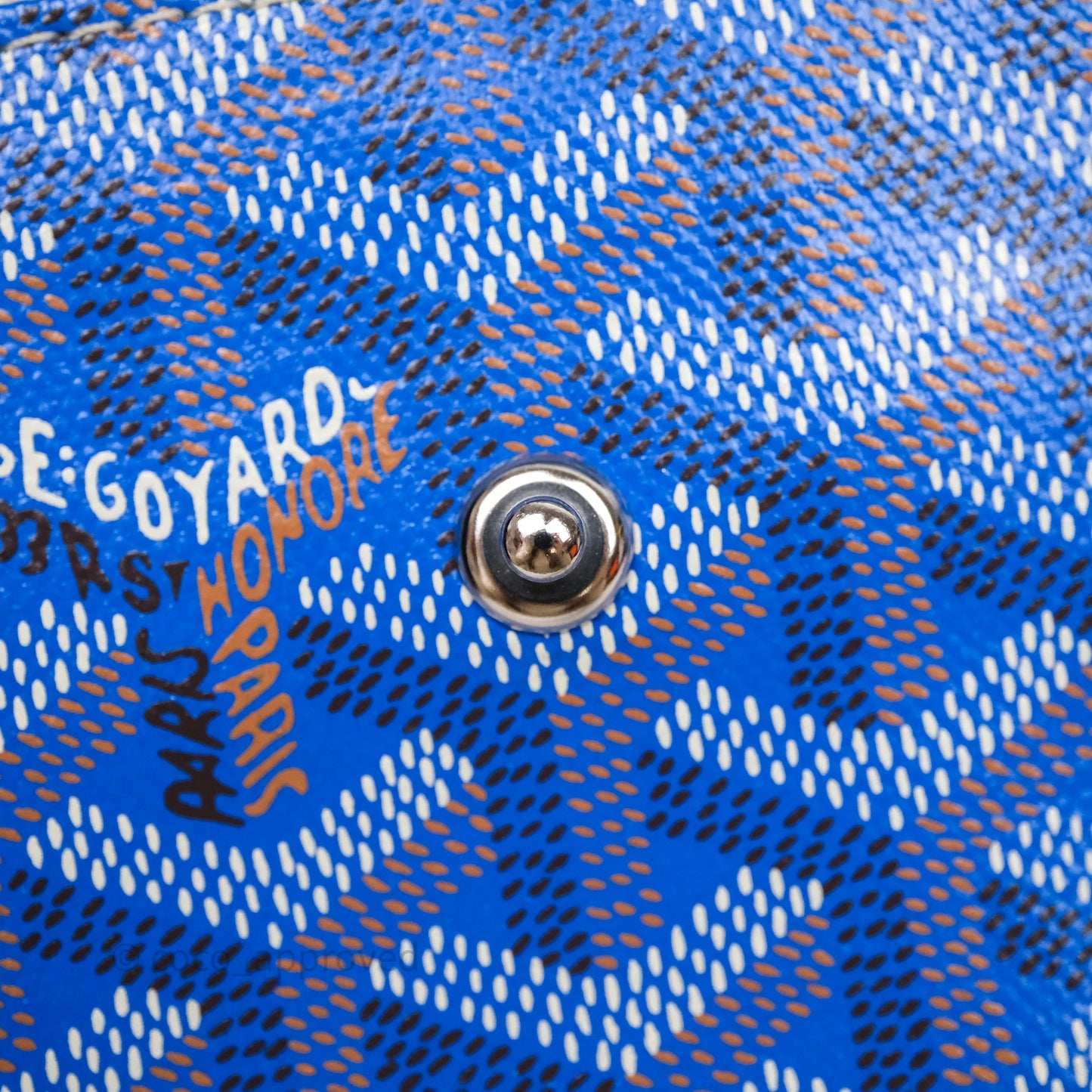 Goyard Bohème Hobo Bag Bleu Ciel Goyardine Canvas