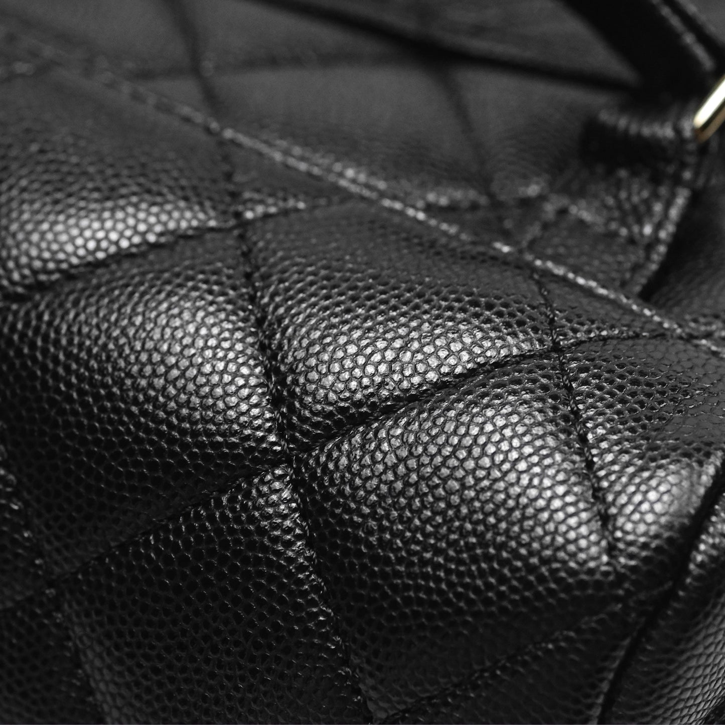 Chanel Small Urban Spirit Backpack Black Caviar Gold Hardware 23S