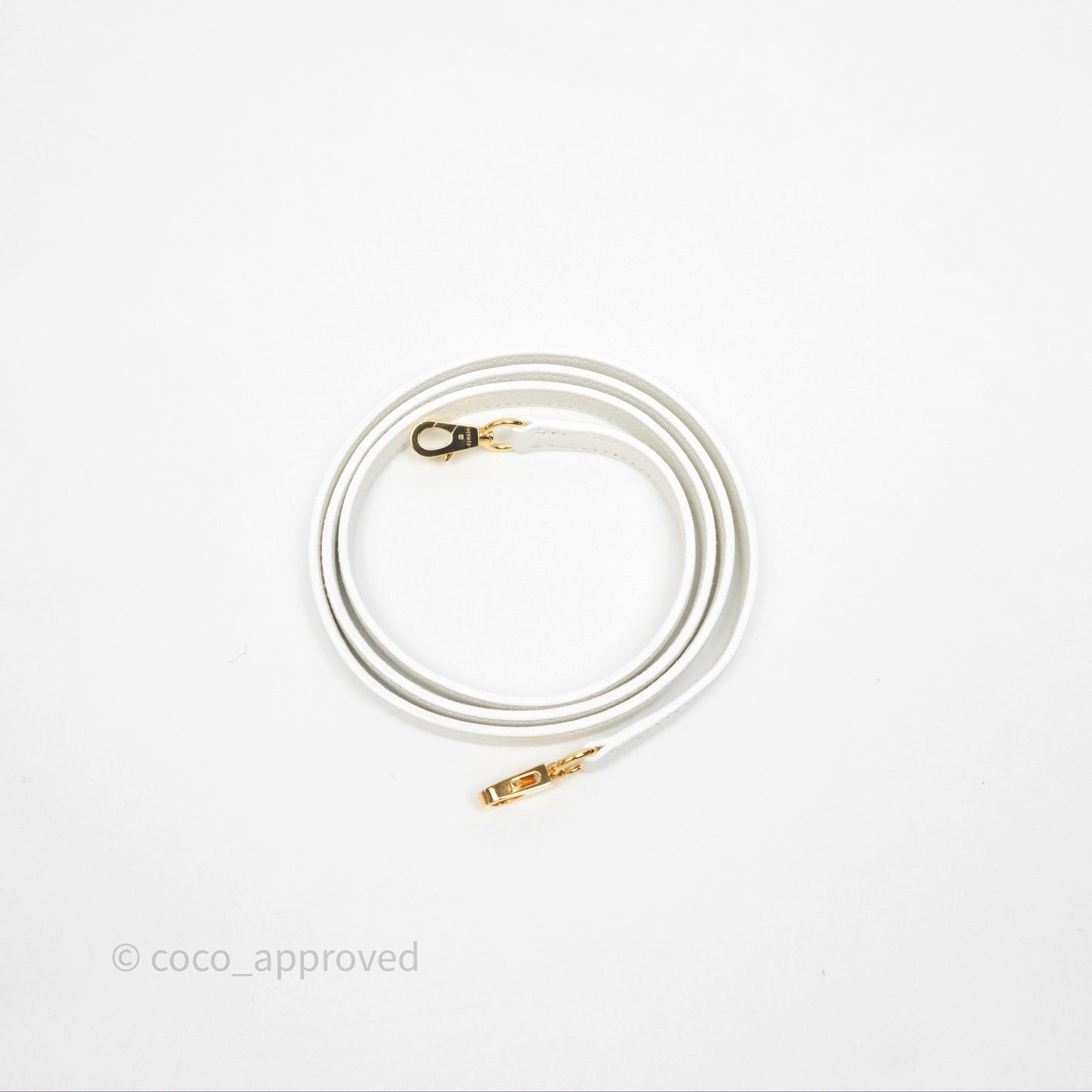 Hermès Bolide Mini 1923 Blanc 01 Evercolor Gold Hardware