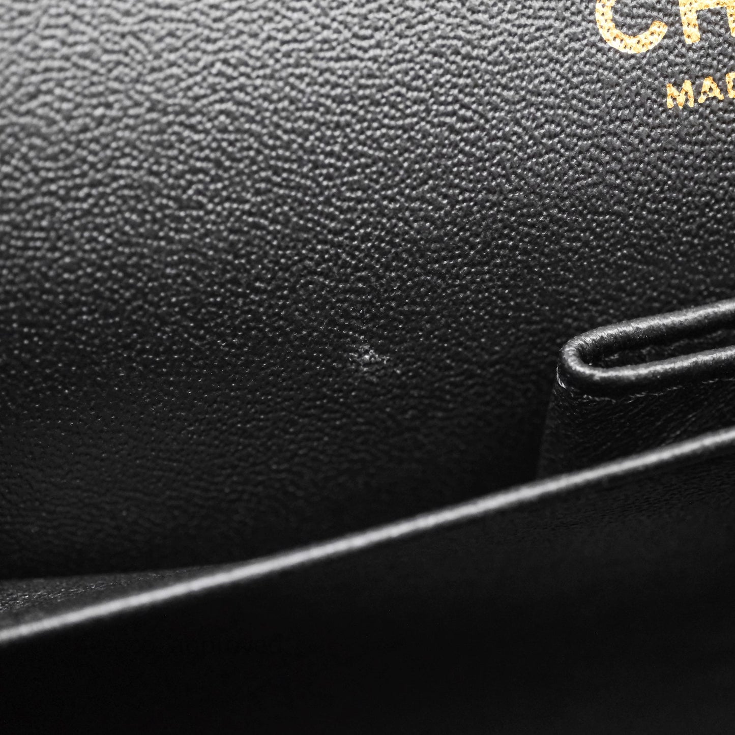 Chanel Classic Medium Flap Quilted Black Caviar Gold Hardware