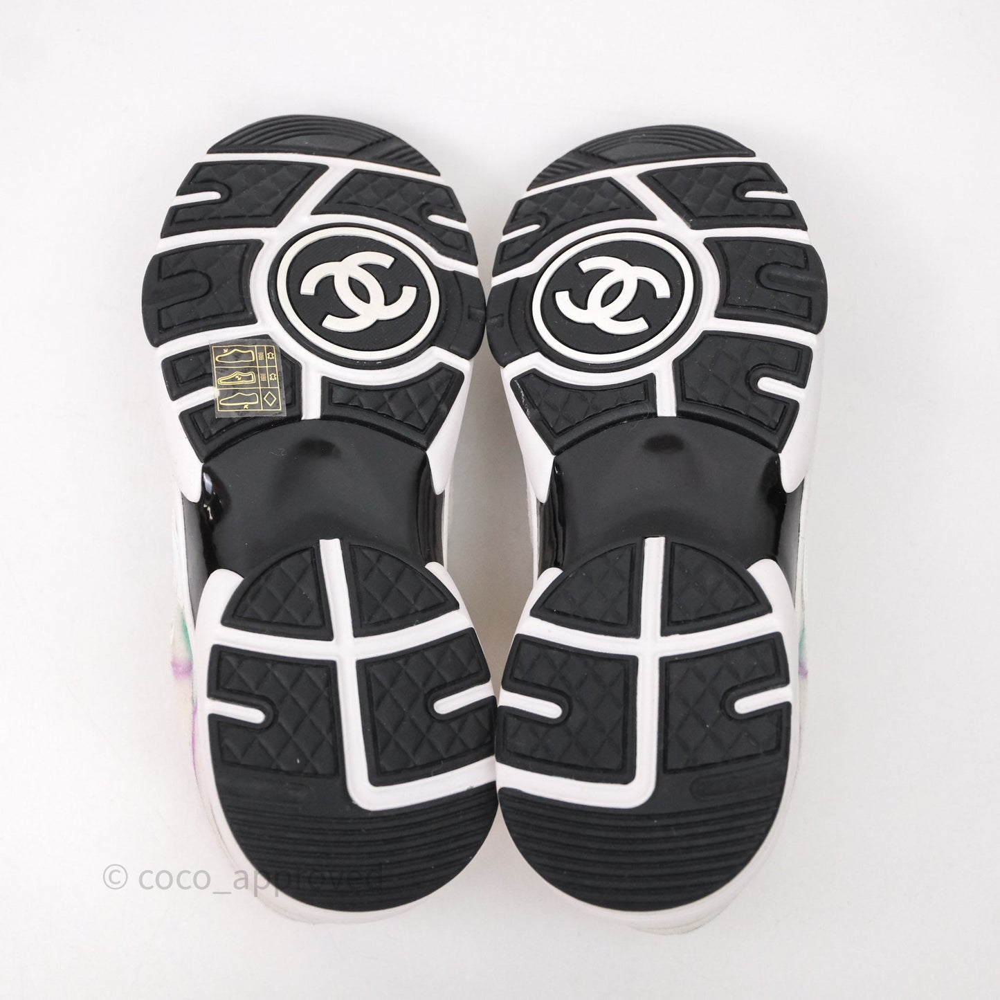 Chanel CC Sneakers Multicolor Size 39